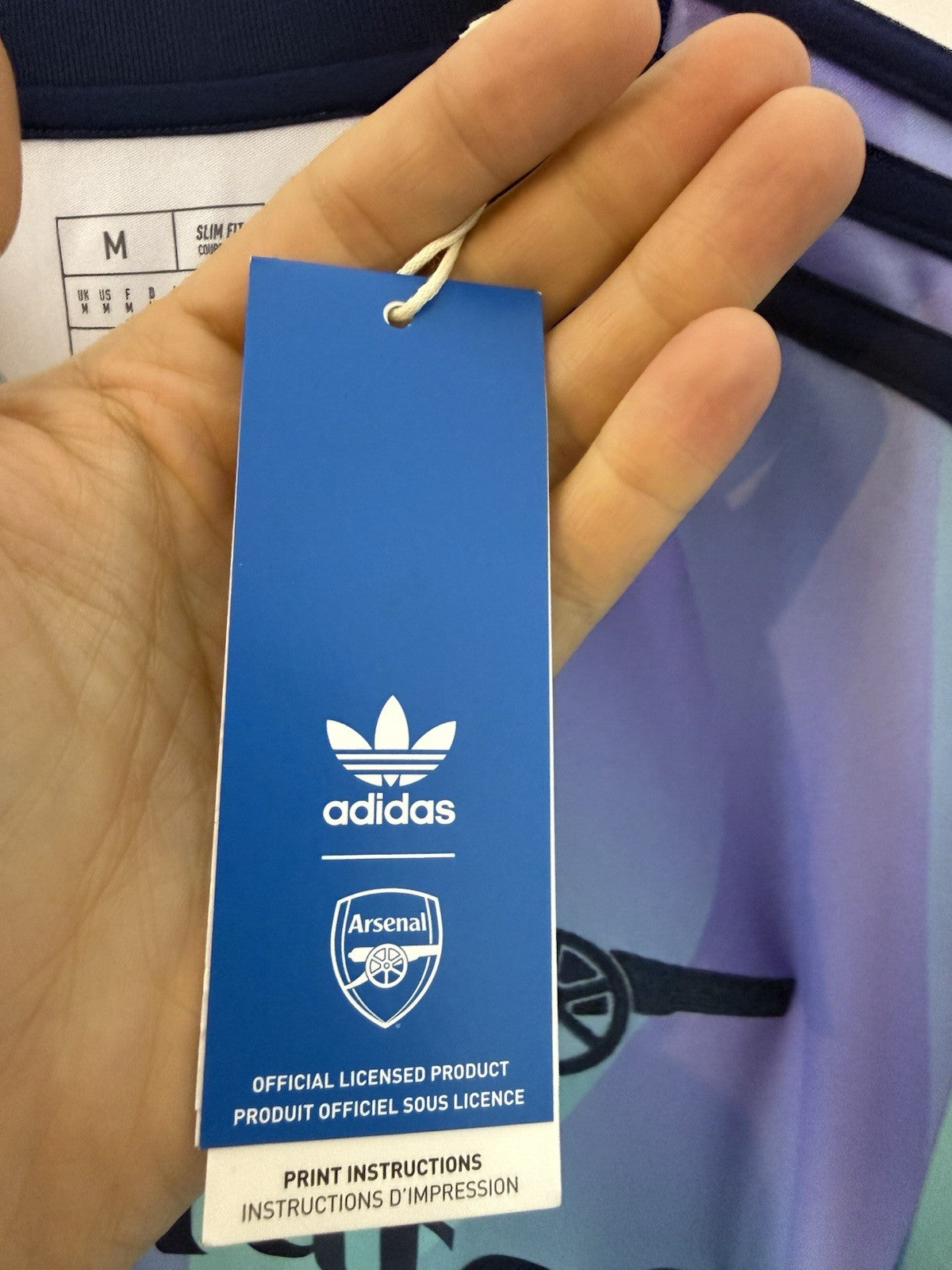 Arsenal Saka #7 2024/25 Medium 3rd Shirt BNWT IS8138
