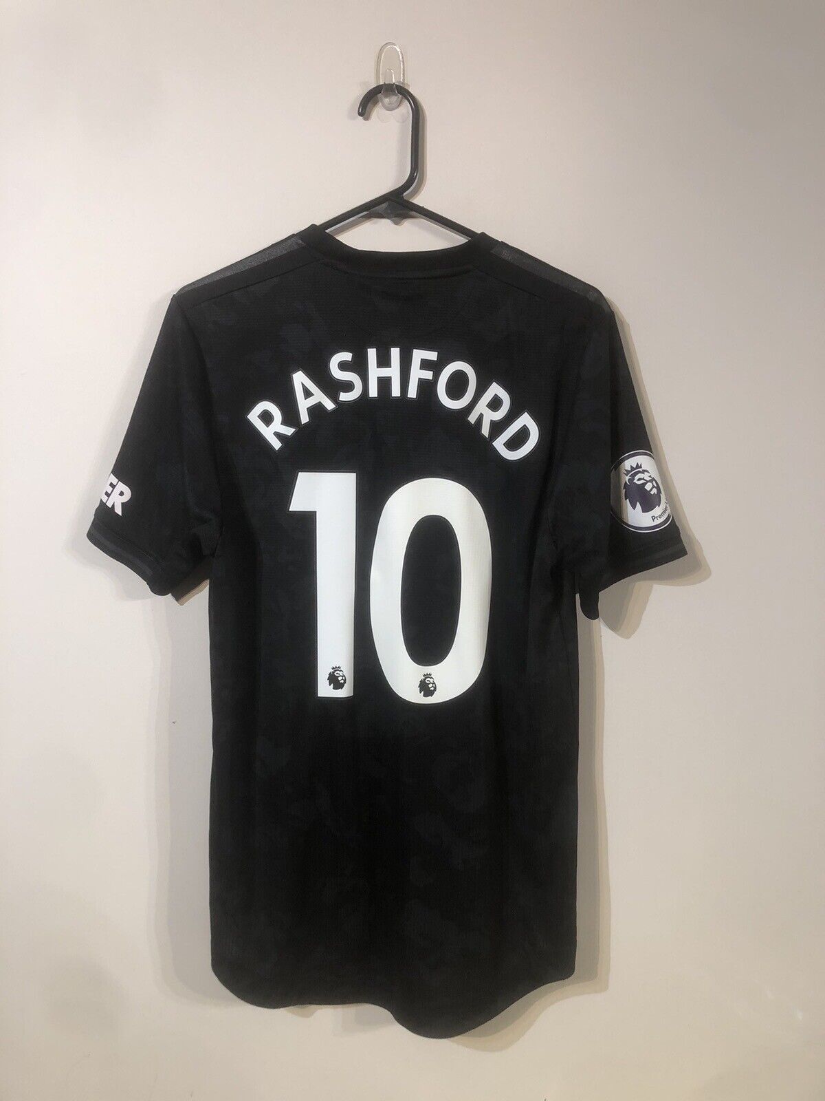 Rashford #10 Manchester United Authentic 2019/20 3rd Medium Excellent Condition