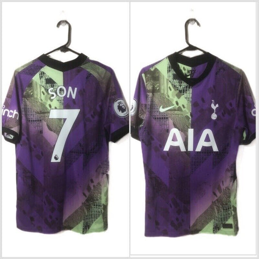 Son 7 Tottenham Hotspur 2021 22 Medium 3rd Shirt Excellent Condition Db5907 529