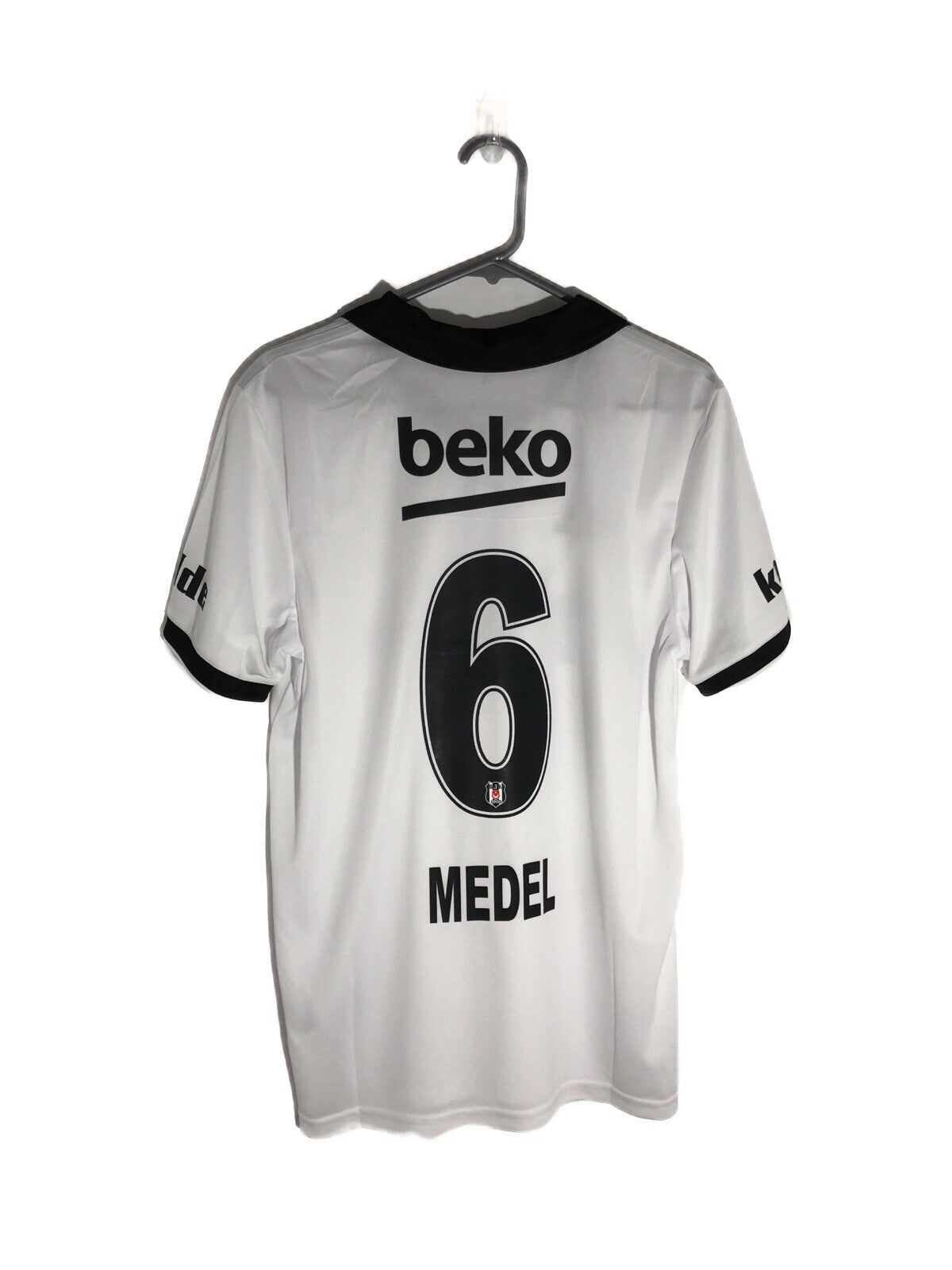 Besiktas Medel #6 2018/19 Medium Home Shirt Adidas Excellent Condition CG0691