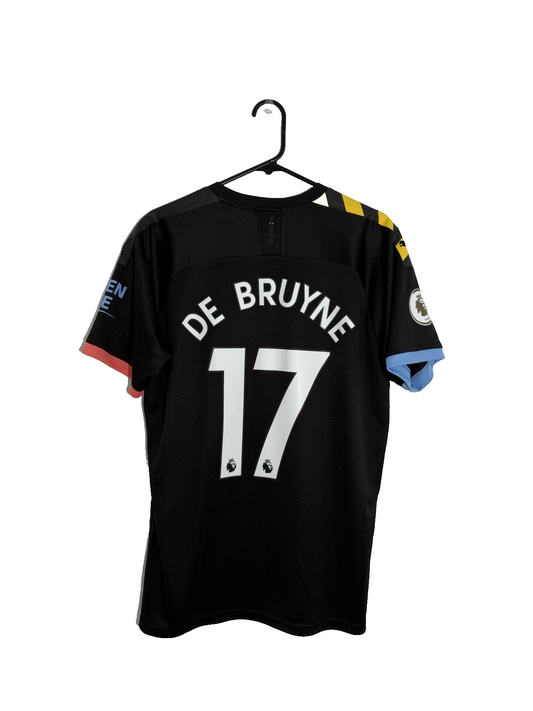 Manchester City De Bruyne #17 2019/20 Large Away Excellent Condition 755590-02