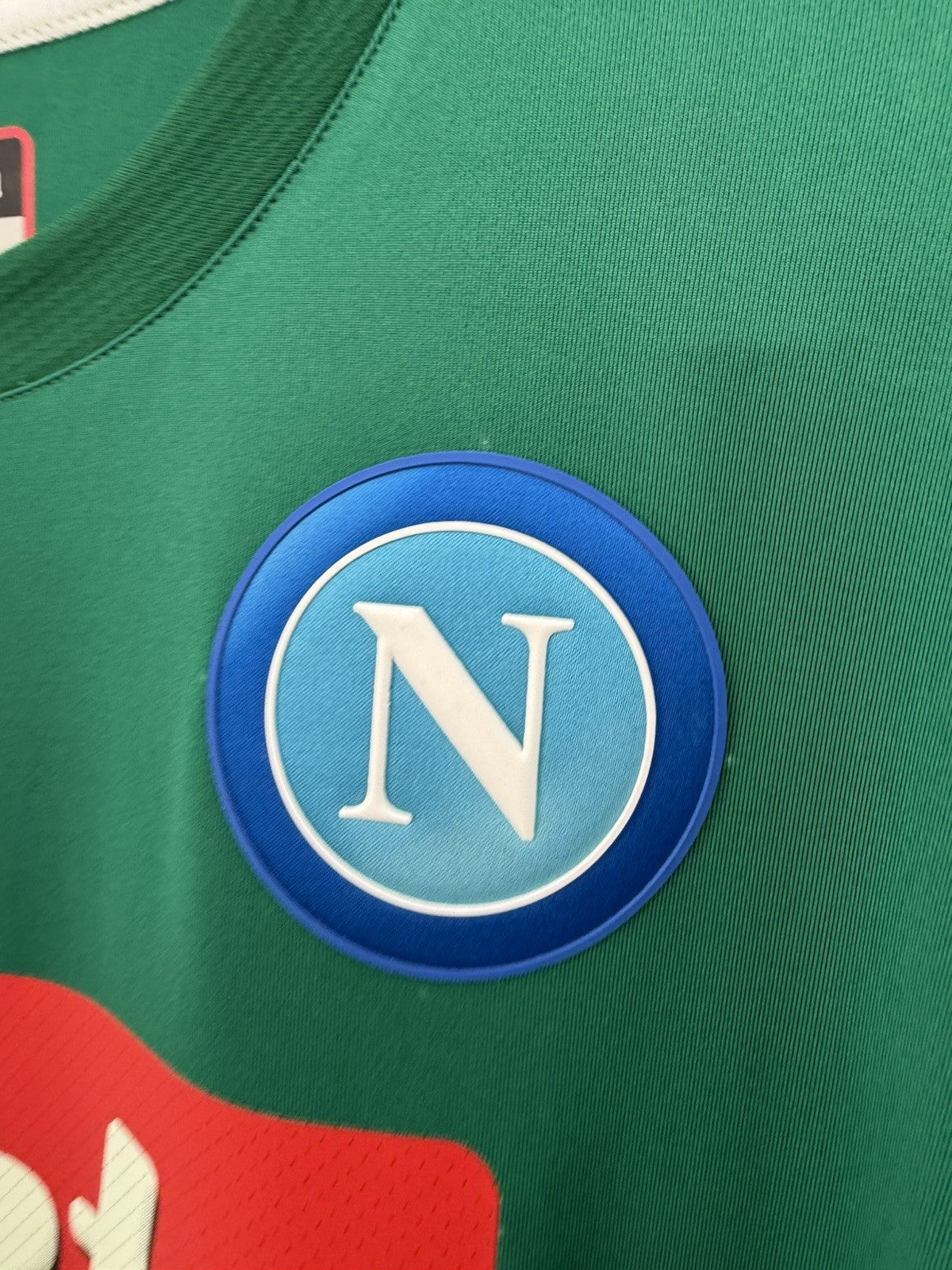 SSC Napoli Reina #25 2017/18 XXL Home GK Kappa Kombat Shirt BNWT 303V450