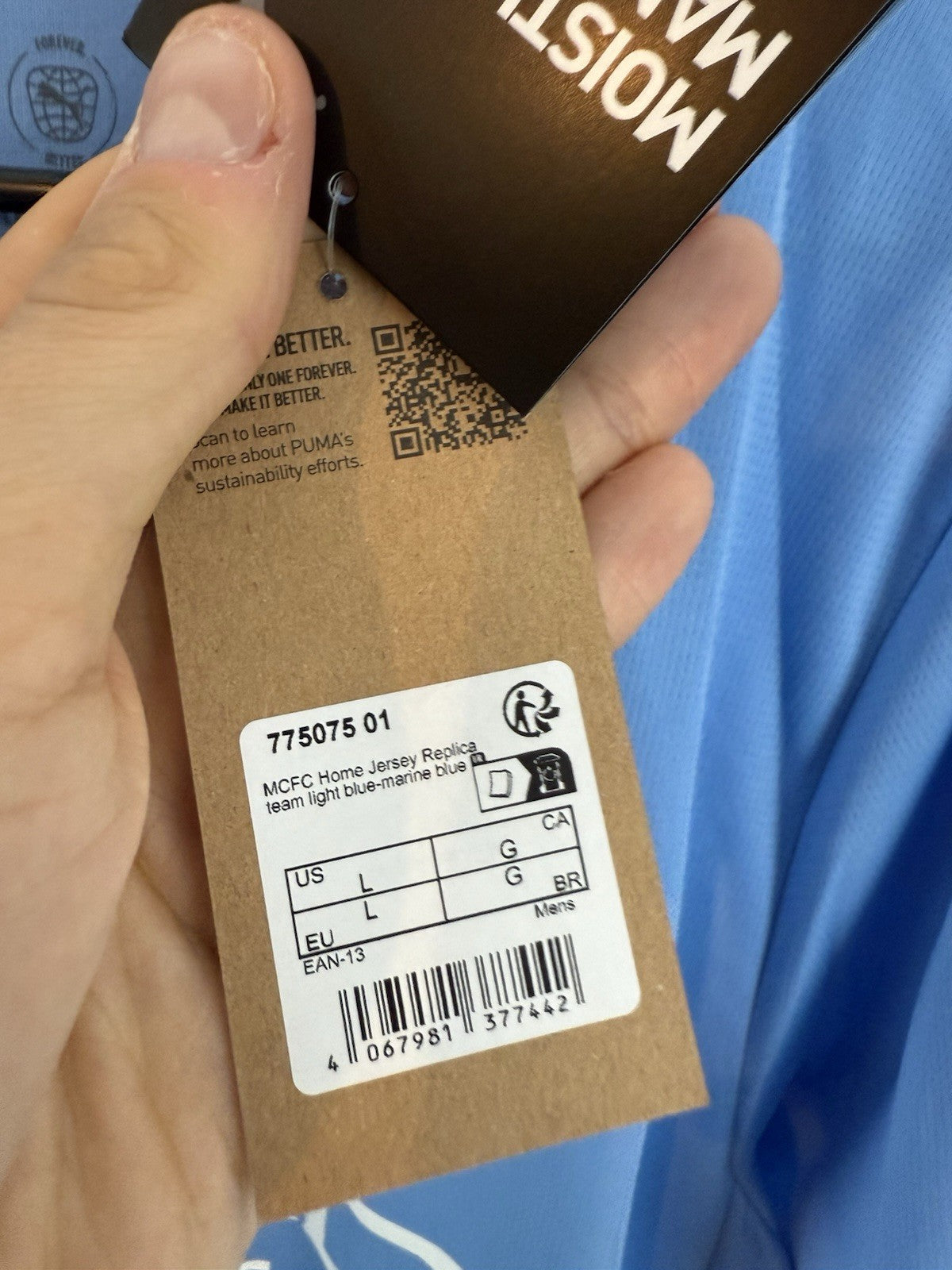 Manchester City Haaland #9 2024/25 Large Home BNWT 775075-01