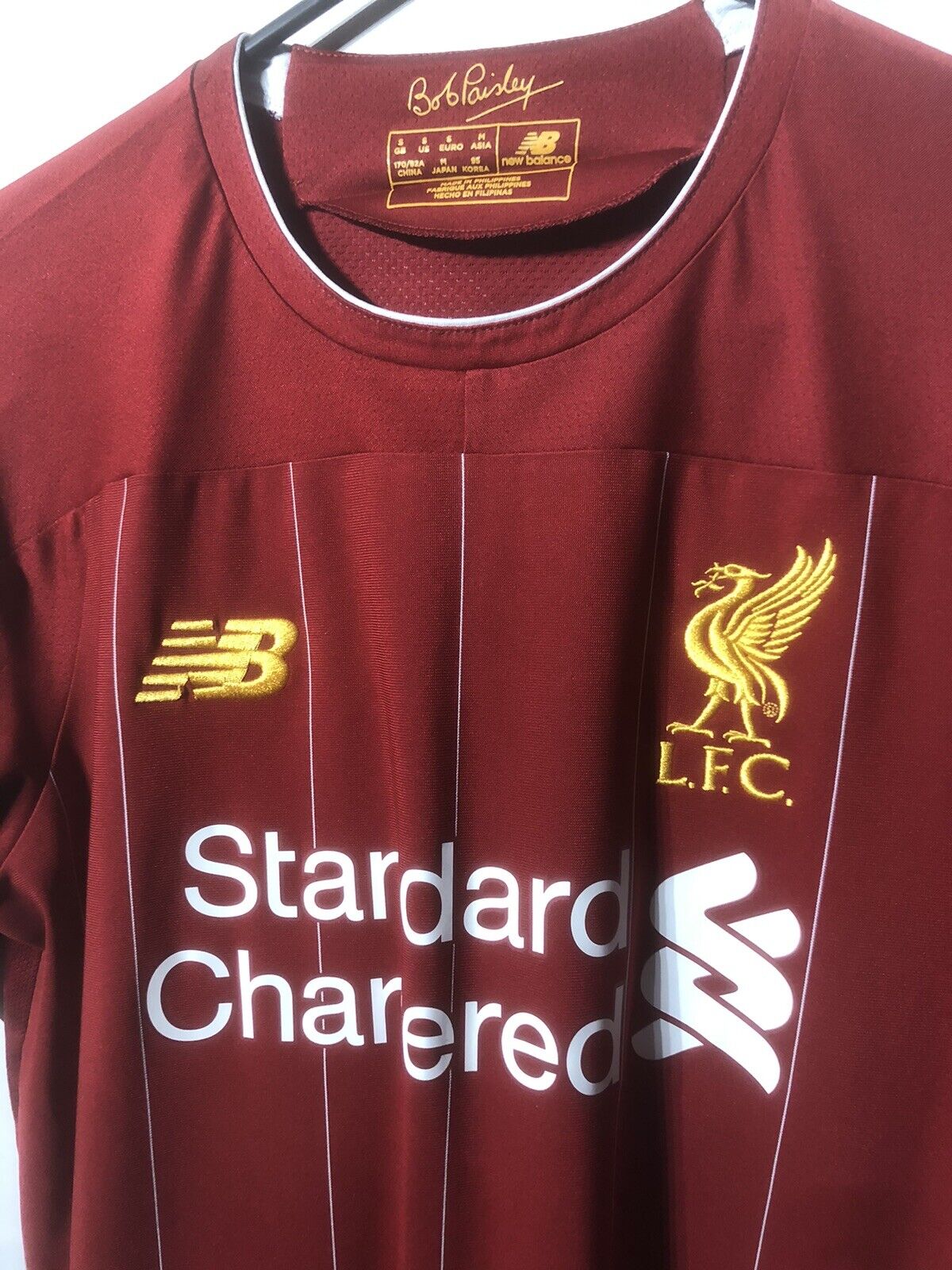 M. Salah #11 Liverpool Small 2019/20 Home Shirt New Balance Excellent Condition