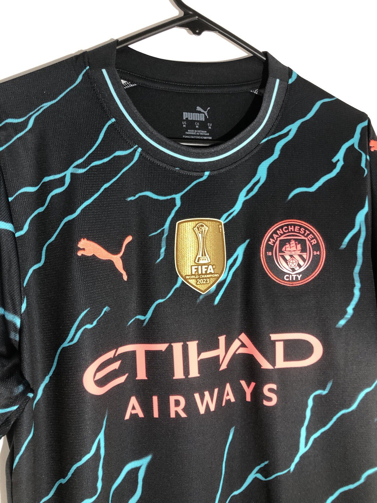Manchester City Grealish #10 2023/24 Medium 3rd Excellent Condition 770460-03