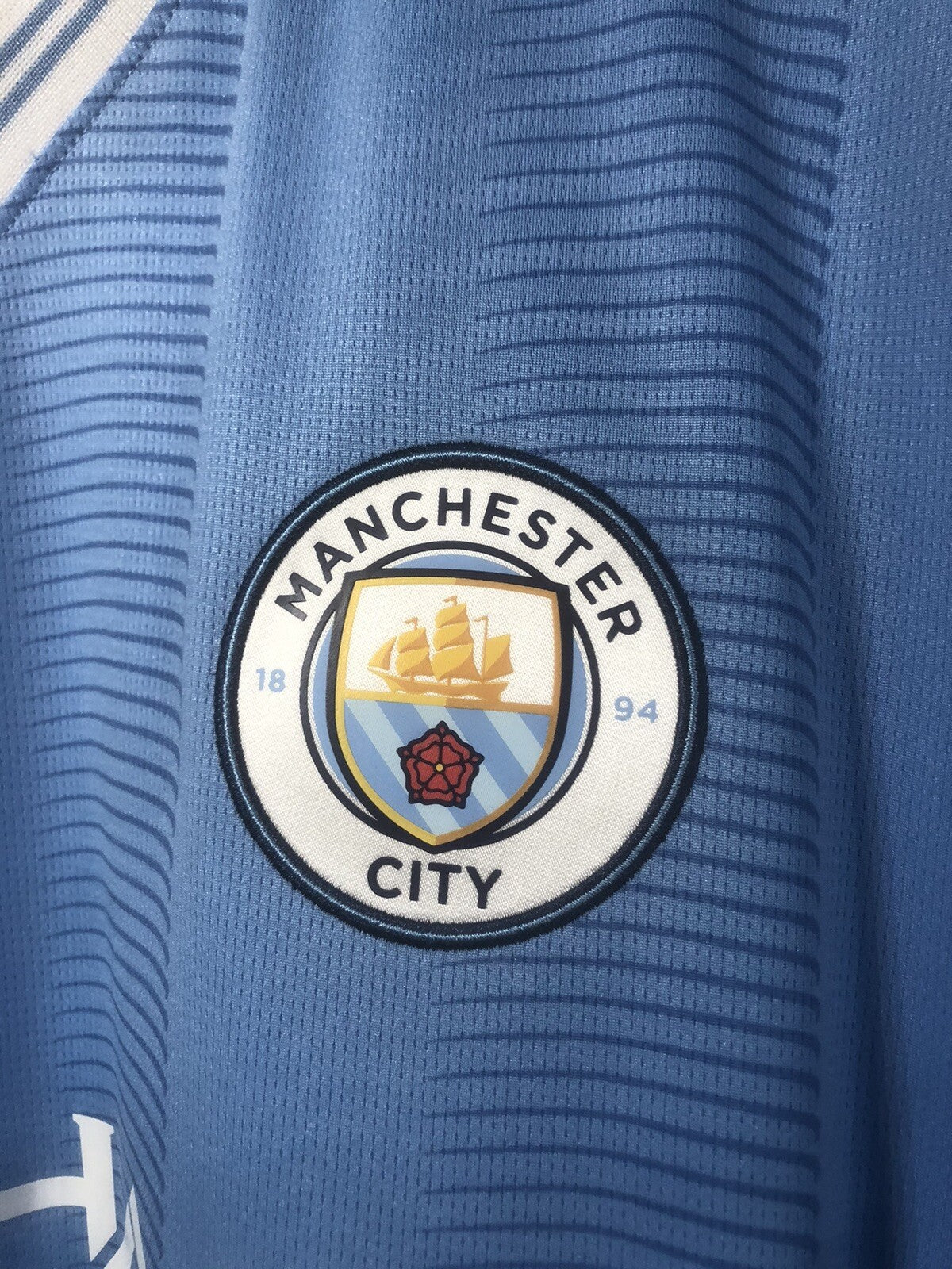 Manchester City Foden #47 2023/24 XL Home Shirt Excellent Condition 770438-01
