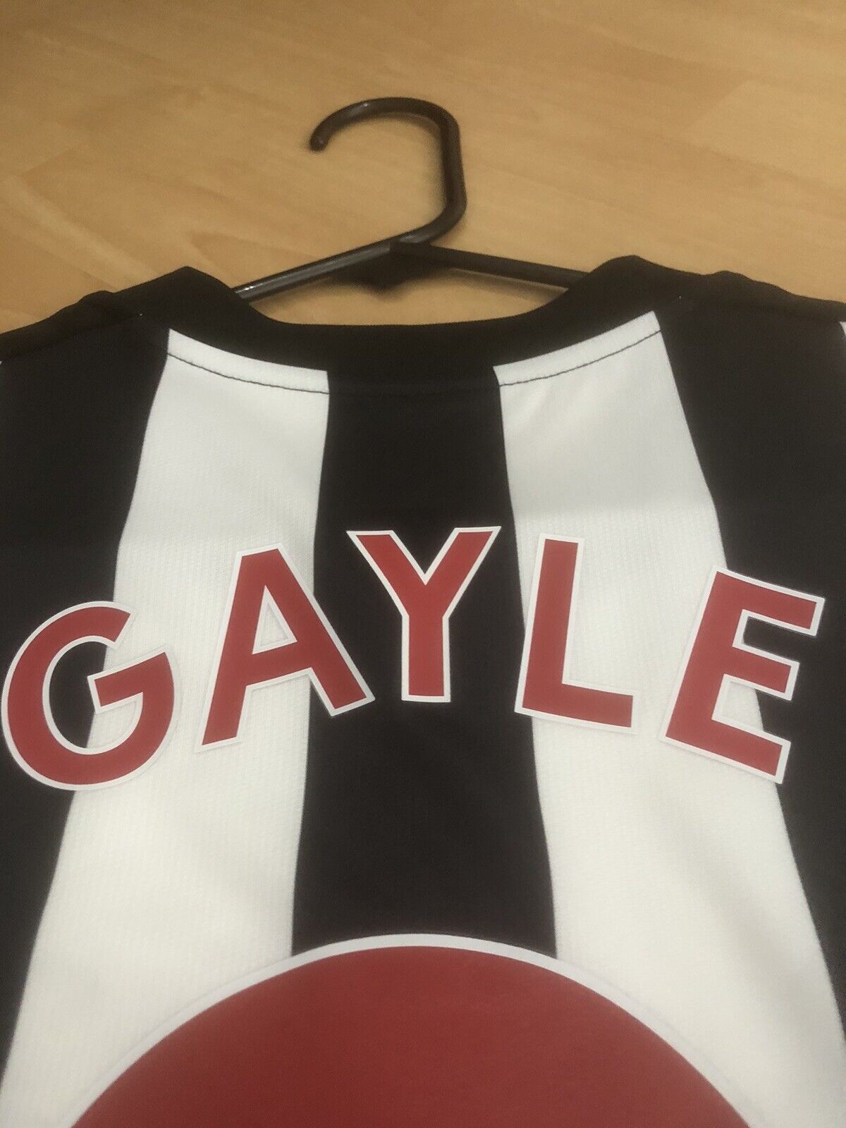 Gayle 9 Newcastle United Home Large 2017 18 Shirt Excellent Condition 751271