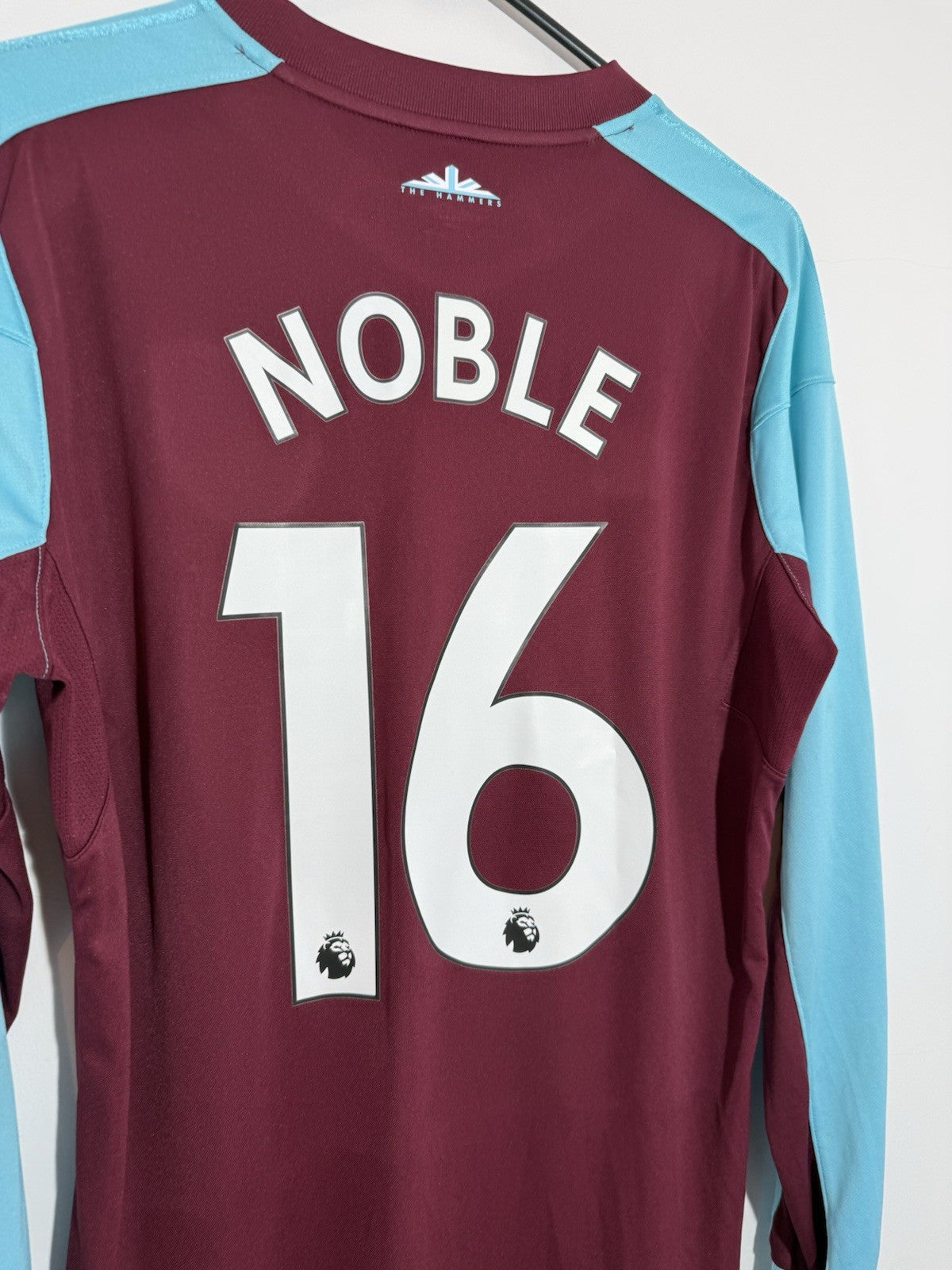 West Ham United Noble #16 2017/18 Medium Home Shirt Excellent Condition