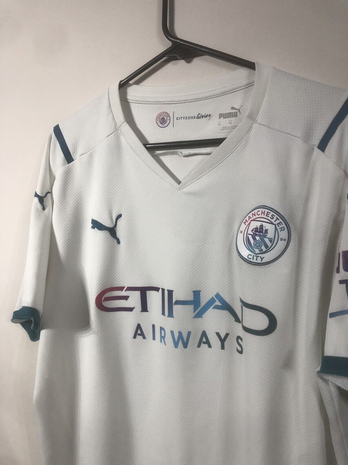 Ruben 3 Manchester City 2021 22 Xl Away Shirt Puma Very Good Condition 759211 02