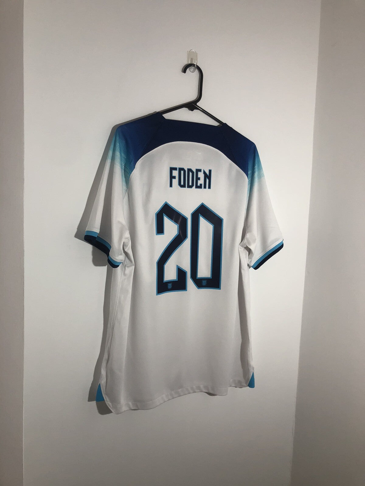 England Foden #20 2022 XL Home Shirt Excellent Condition DN0687-100