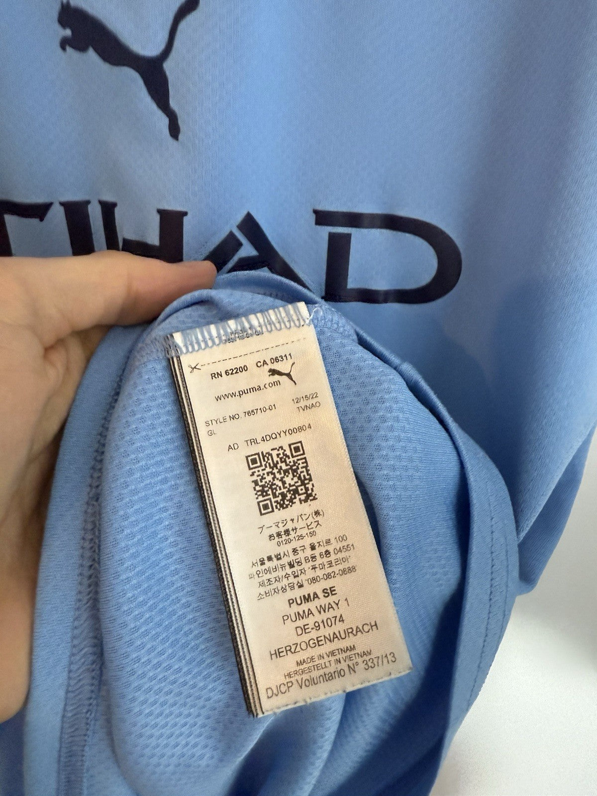 Manchester City Foden #47 2022/23 XL Home Excellent Condition 765710-01