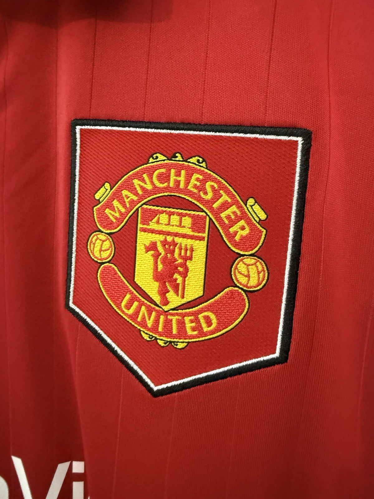 Manchester United Garnacho #49 2022/23 Large L/S Home Shirt BNWT H64044