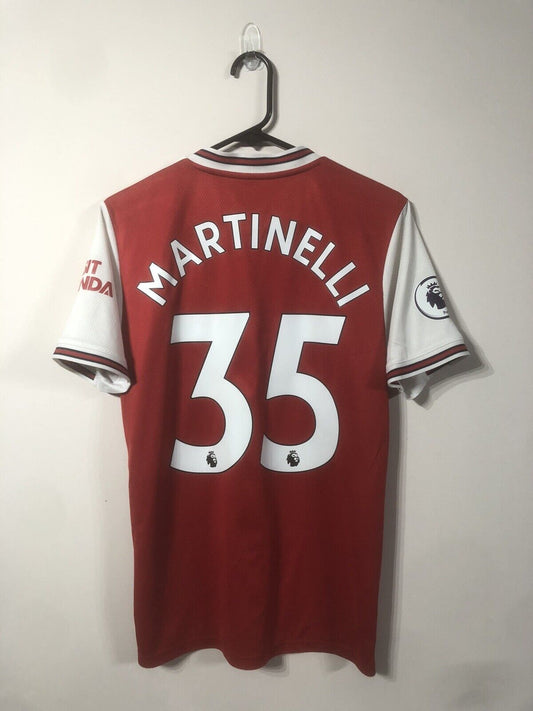 Martinelli #35 Arsenal 2019/20 Medium Home Shirt Adidas Excellent Condition EH5637