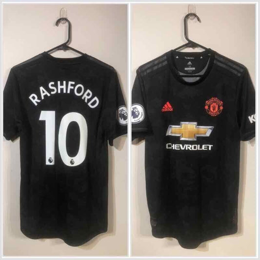 Rashford #10 Manchester United Authentic 2019/20 3rd Medium Excellent Condition