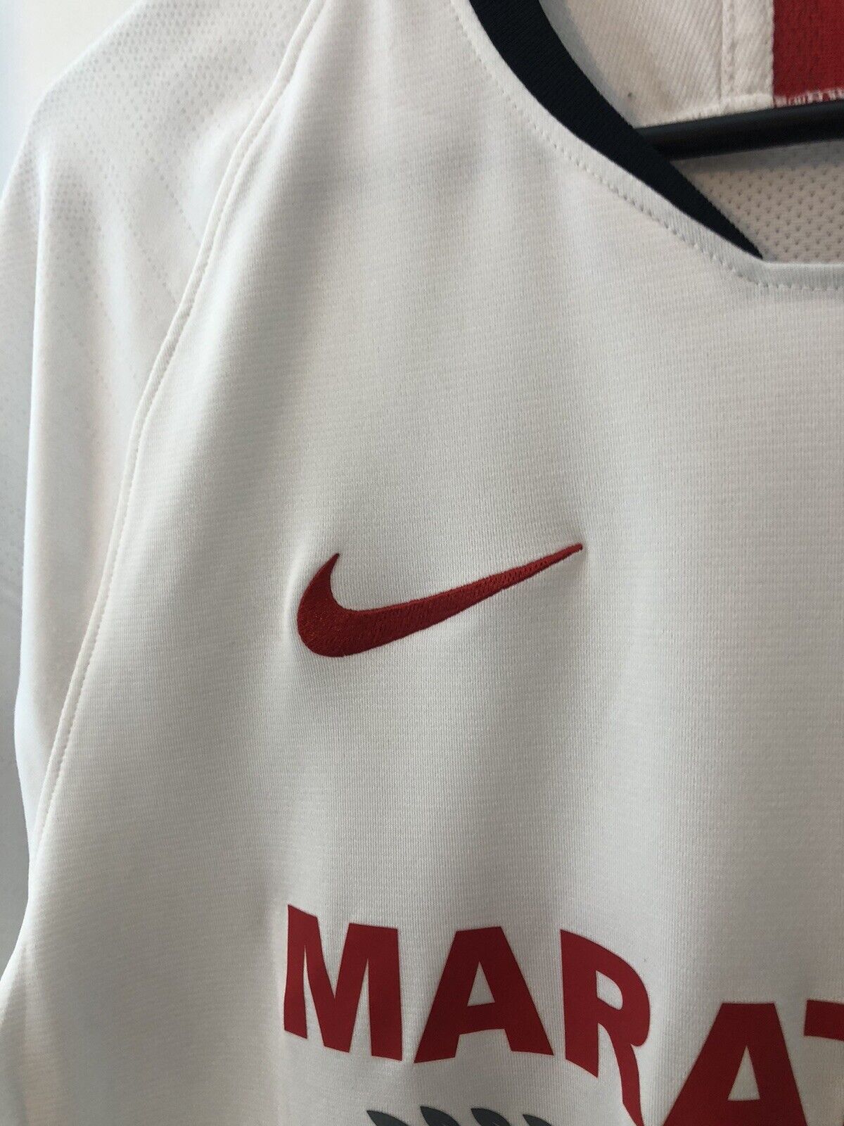 Ever Banega 10 Sevilla 2019 20 Home Medium Shirt Excellent Condition  Aj1018 104