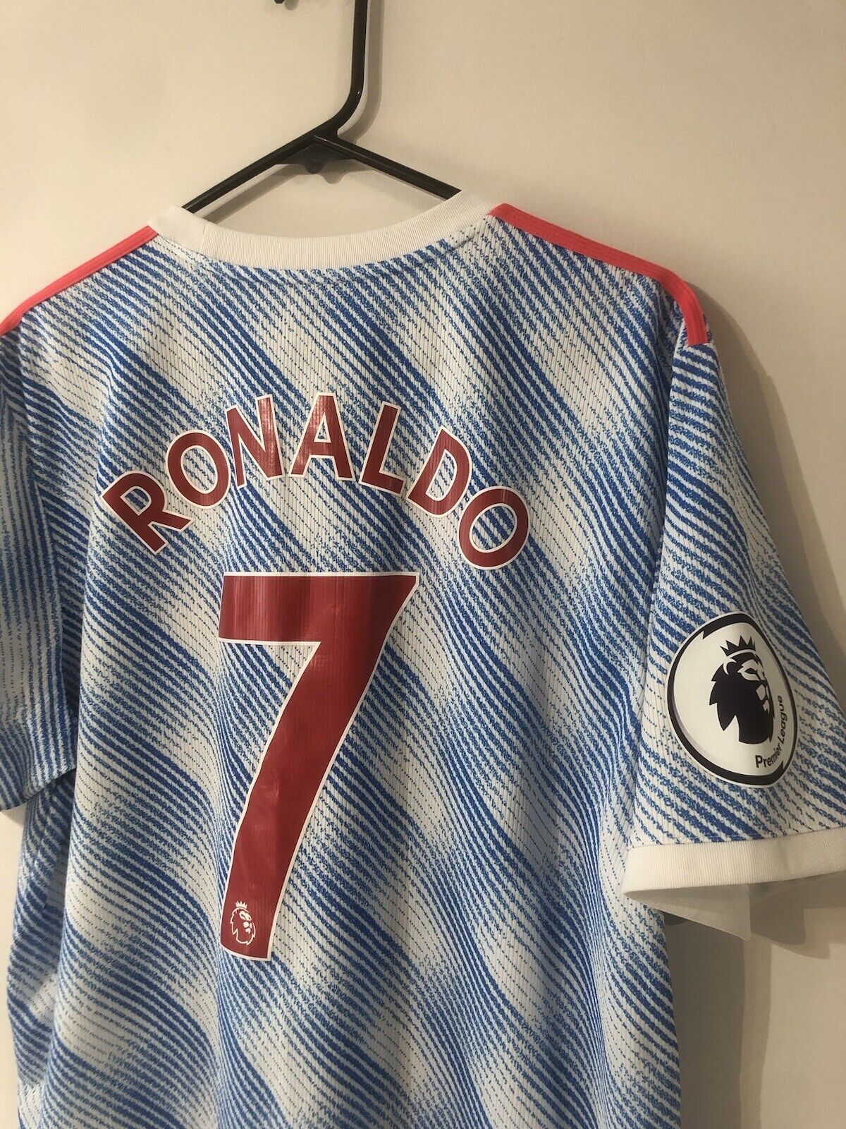 Ronaldo #7 Manchester United X-Large 2021/22 Away Shirt Good Condition