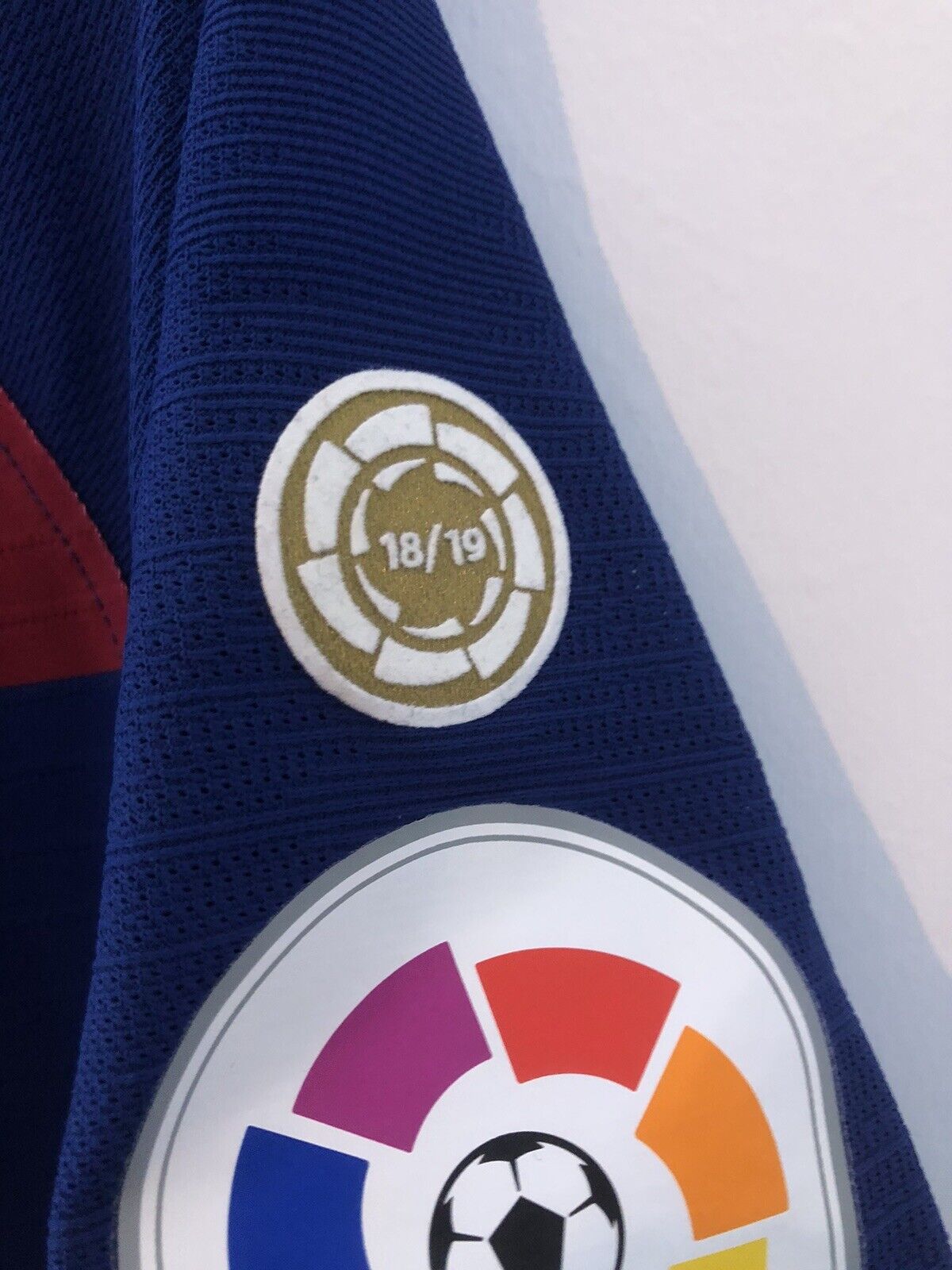 Suarez 9 Barcelona Vaporknit Medium 2019 20 Home Excellent Condition Aj5257 456