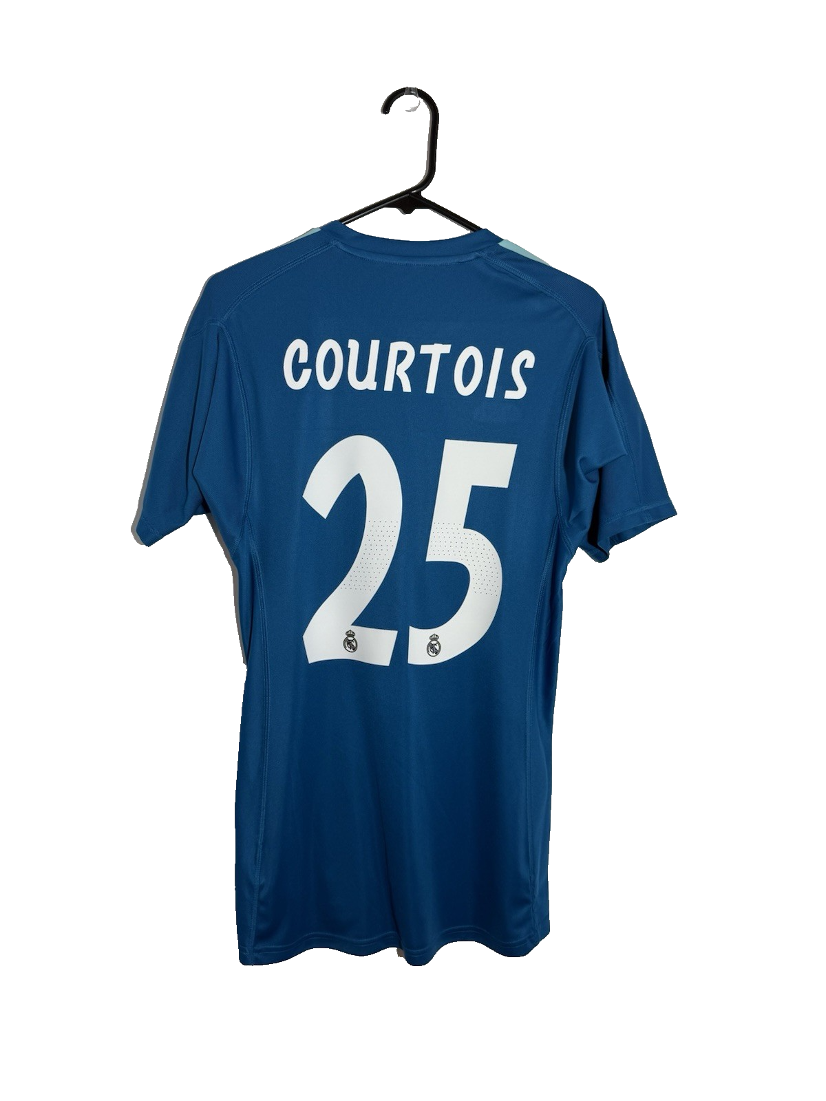 Real Madrid Courtois #25 2018/19 Small Home GK Shirt Excellent Condition CG0564