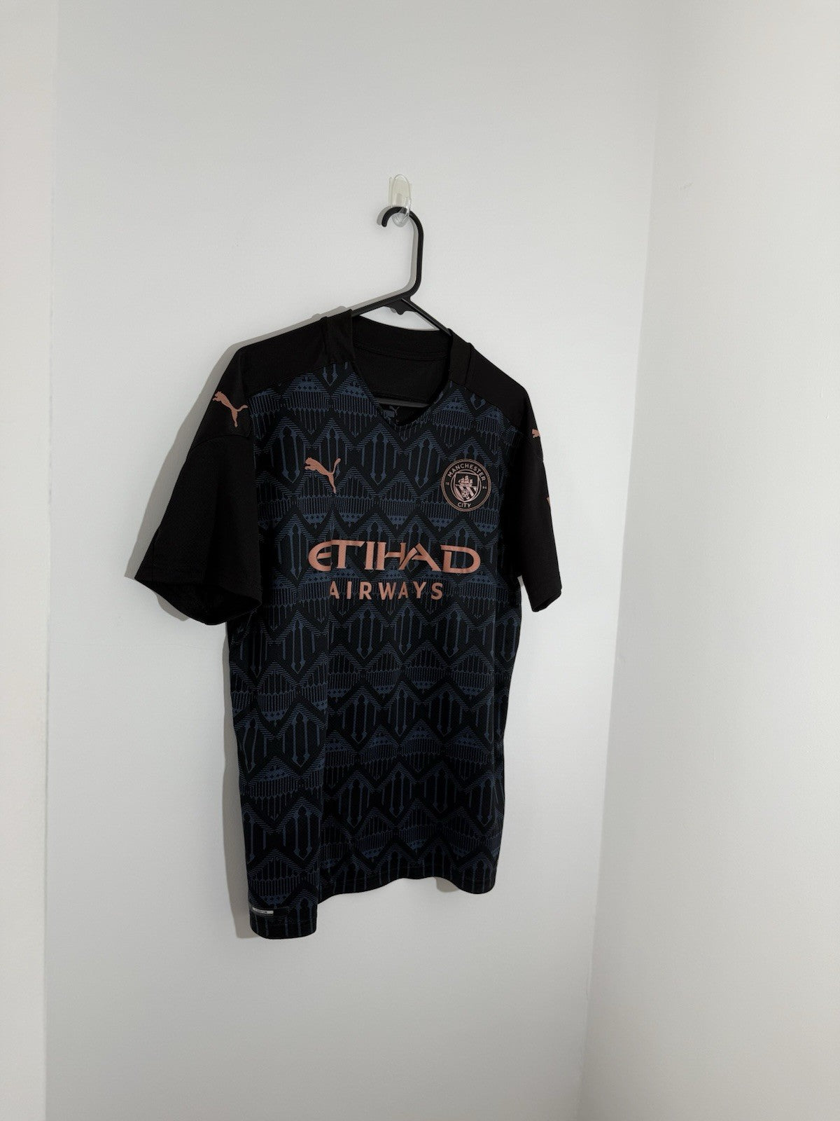 Man City De Bruyne #17 2020/21 Large Away Excellent Condition 757065-02
