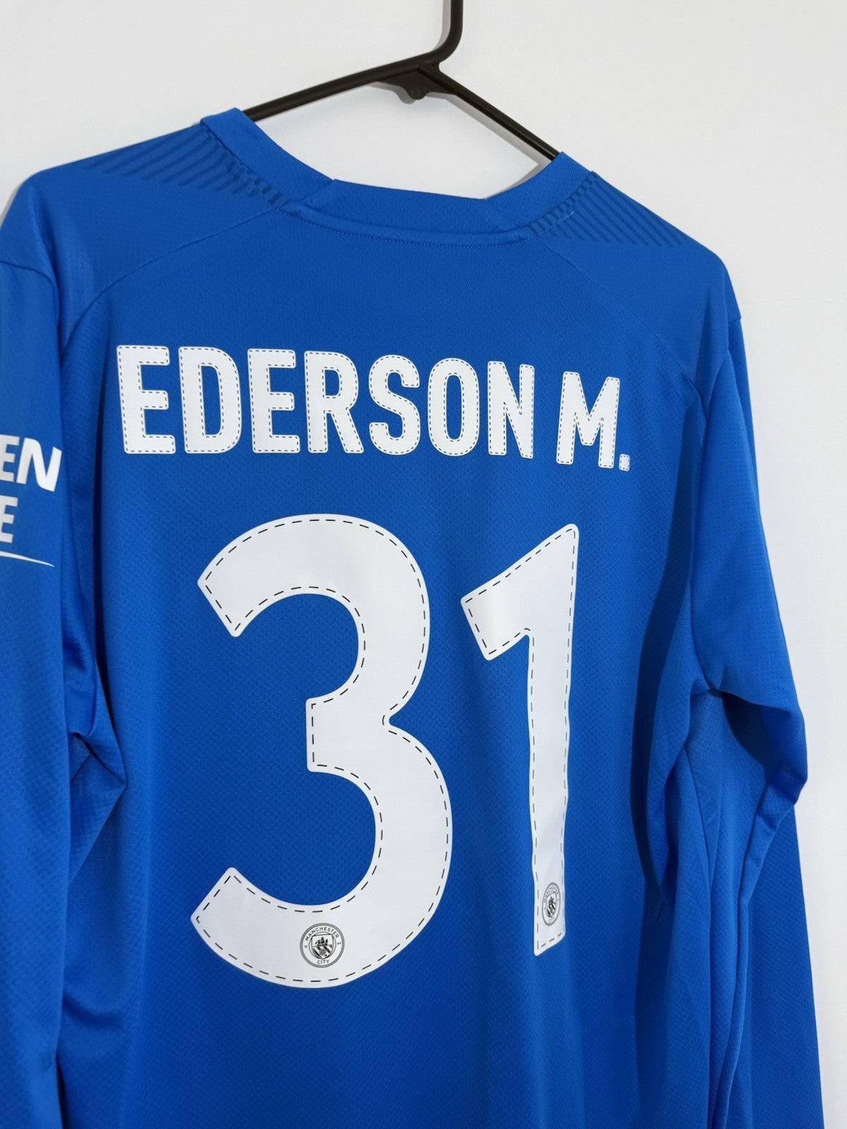 Manchester City Ederson #31 2022/23 Large Away Euro GK Shirt BNWT 765746-98