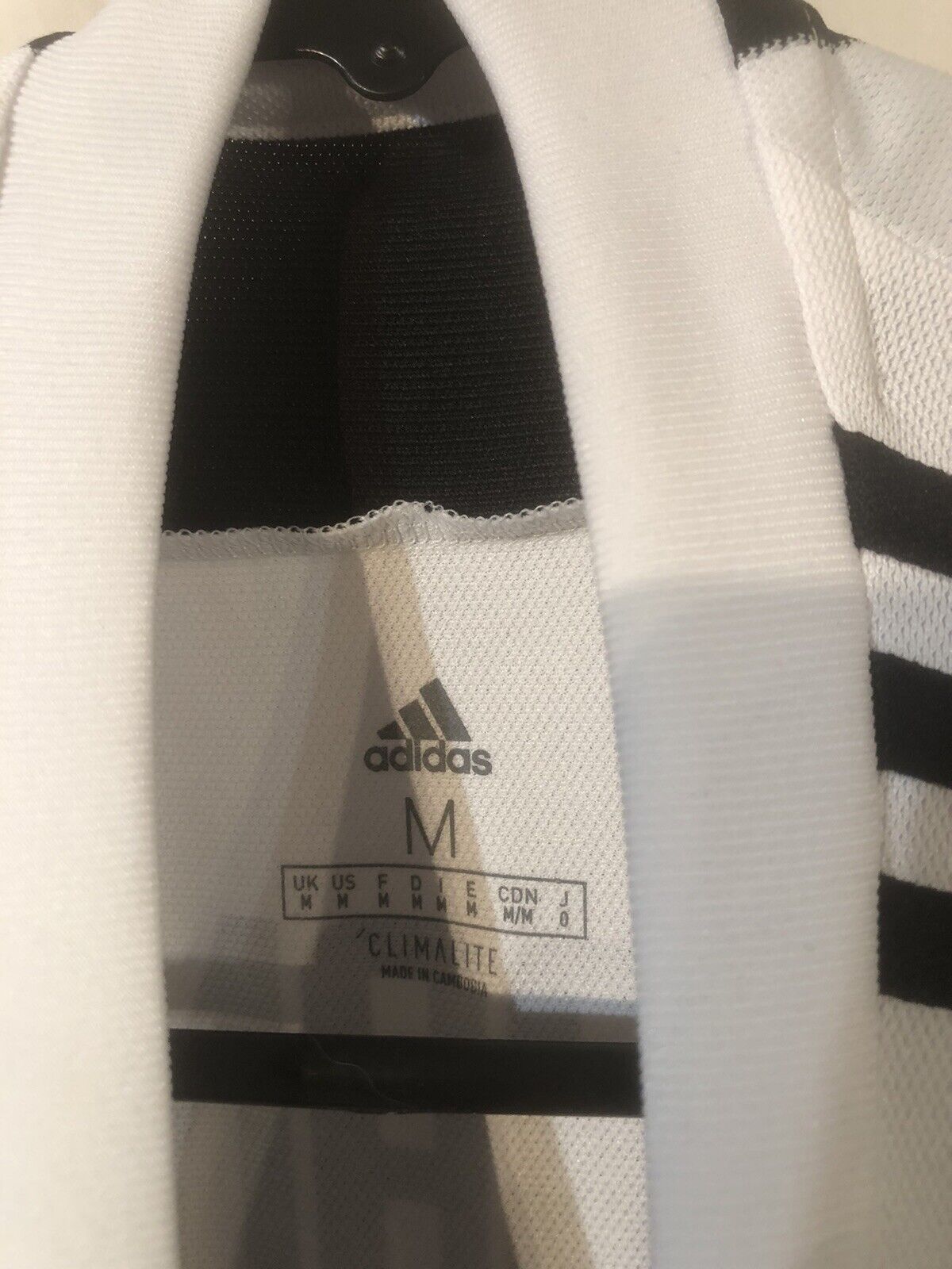 Joao Cancelo #20 Juventus 2018/19 Medium Home Champions League Shirt Adidas BNWT