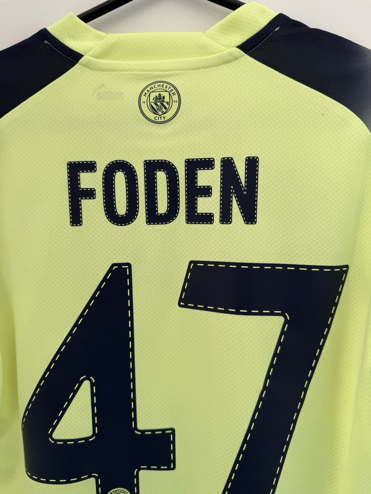 Manchester City Foden #47 2022/23 Small 3rd Shirt Excellent Condition 765734-03