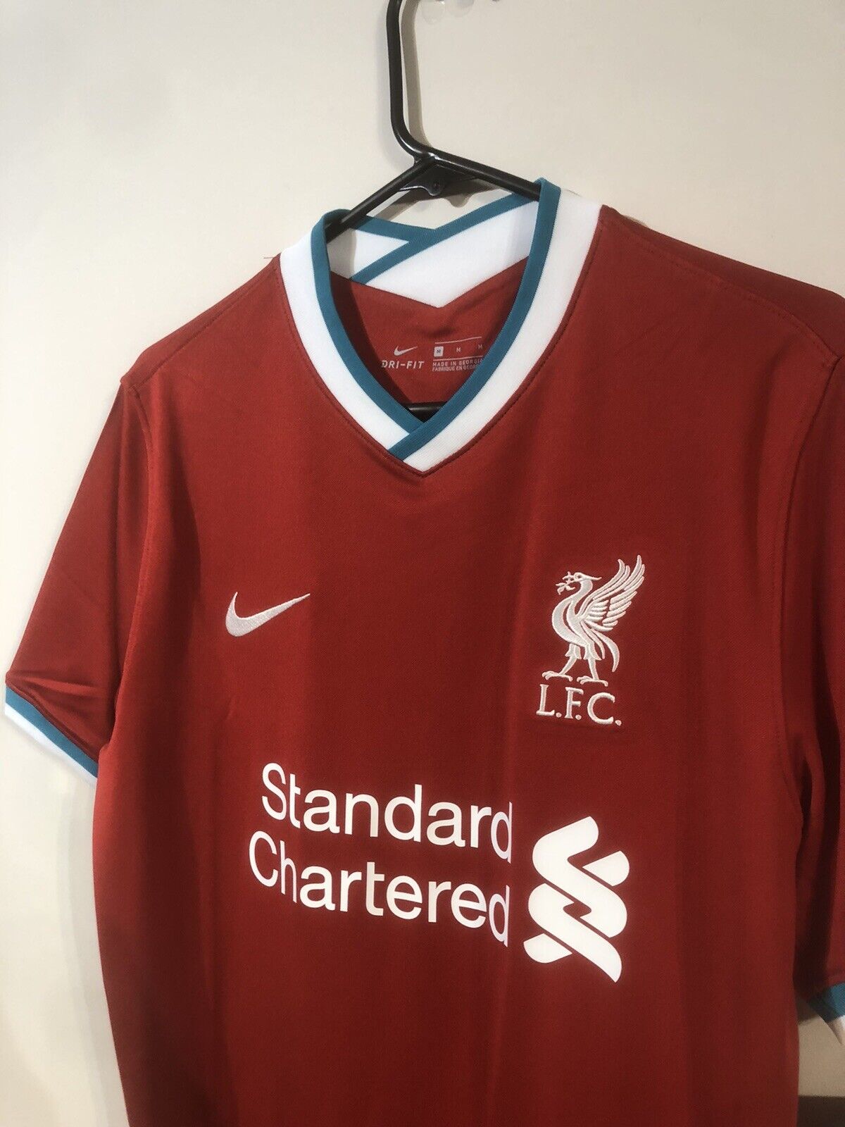 Mane #10 Liverpool Medium CL 2020/21 Home Shirt Jersey Nike BNWT