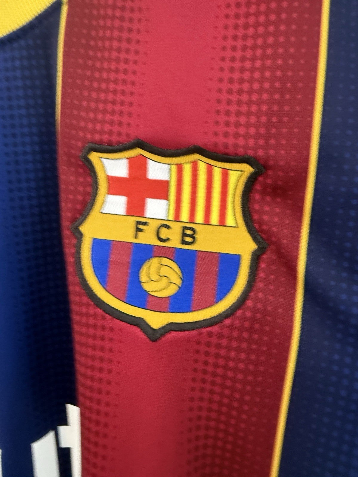 Barcelona Dest #2 2020/21 Small Home Shirt Excellent Condition CD4232-456