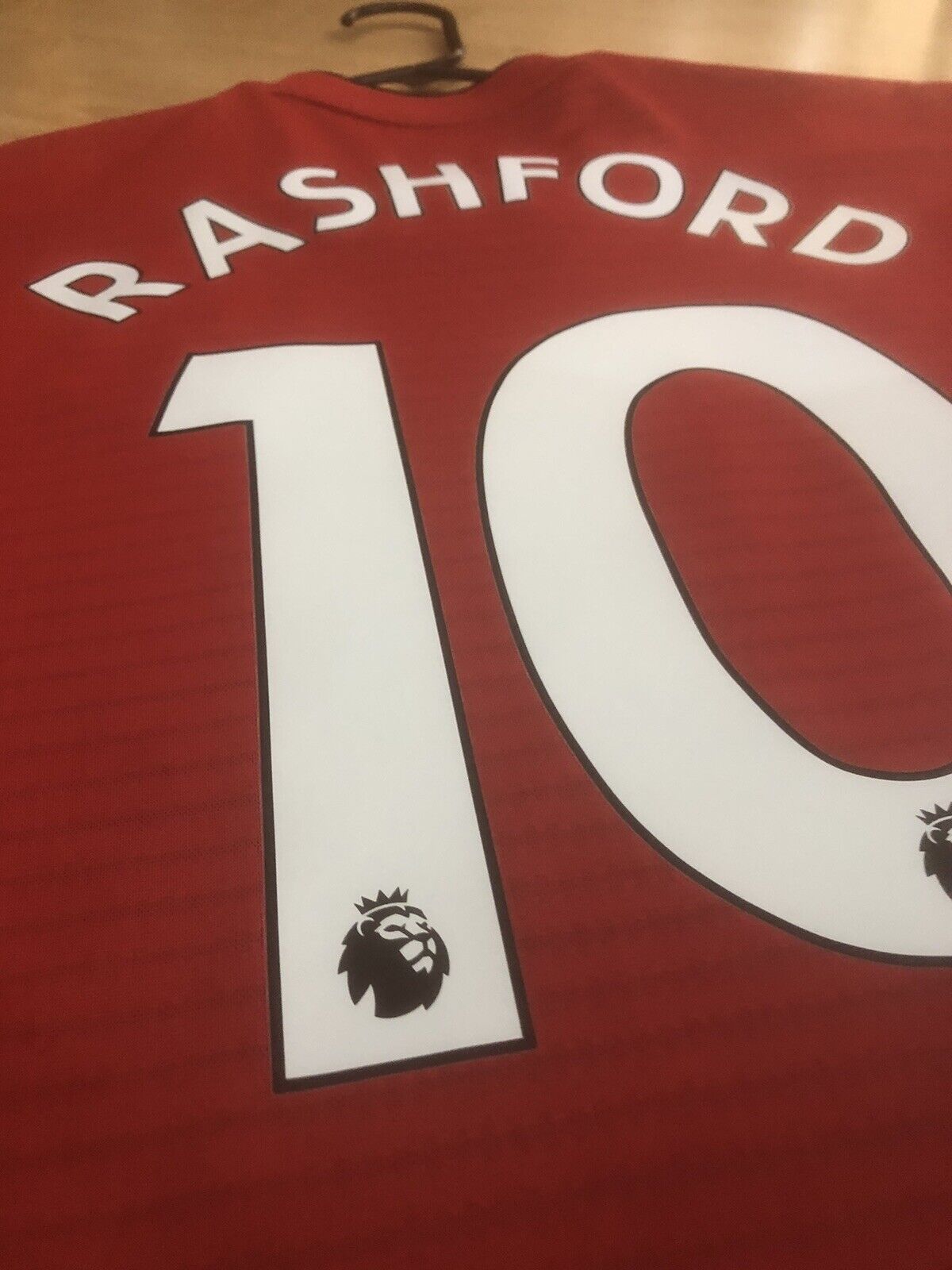 Rashford 10 Manchester United Medium 2018 19 Home Excellent Condition Cg0040