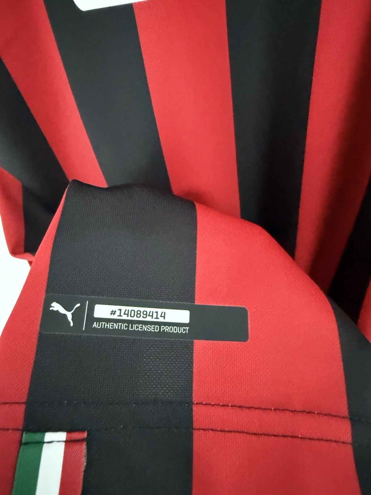 AC Milan Romagnoli #13 2018/19 Large Home Shirt Puma BNWT 754419-06