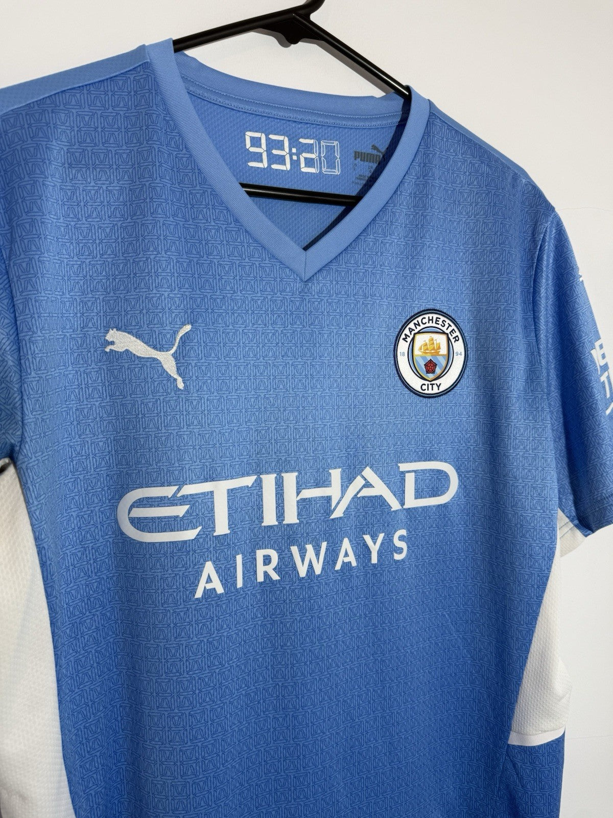 Manchester City Foden #47 2021/22 Large Home Shirt Excellent Condition 759202-01