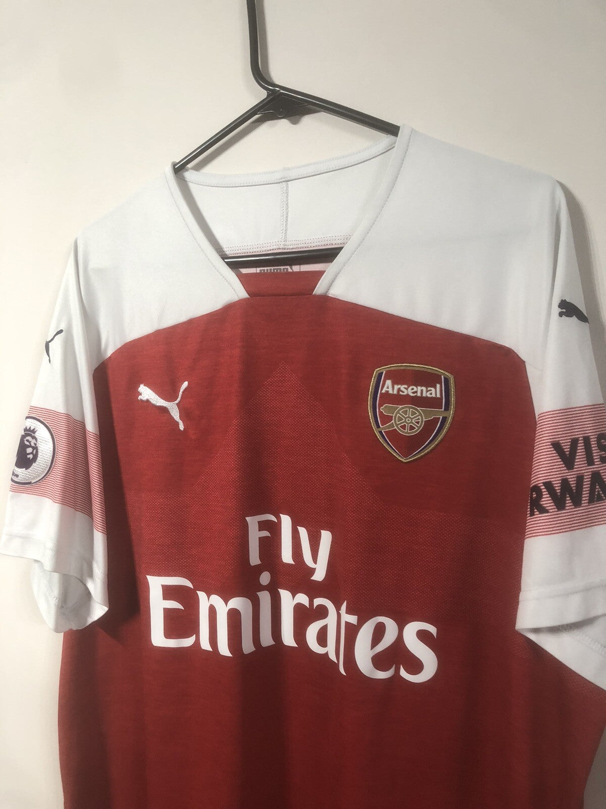 Arsenal Ramsey #8 2018/19 XXL Home Shirt Puma Excellent Condition 753209-12