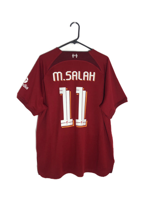 Liverpool M. Salah #11 2022/23 XL Home Shirt Nike Excellent Condition DM1843-609