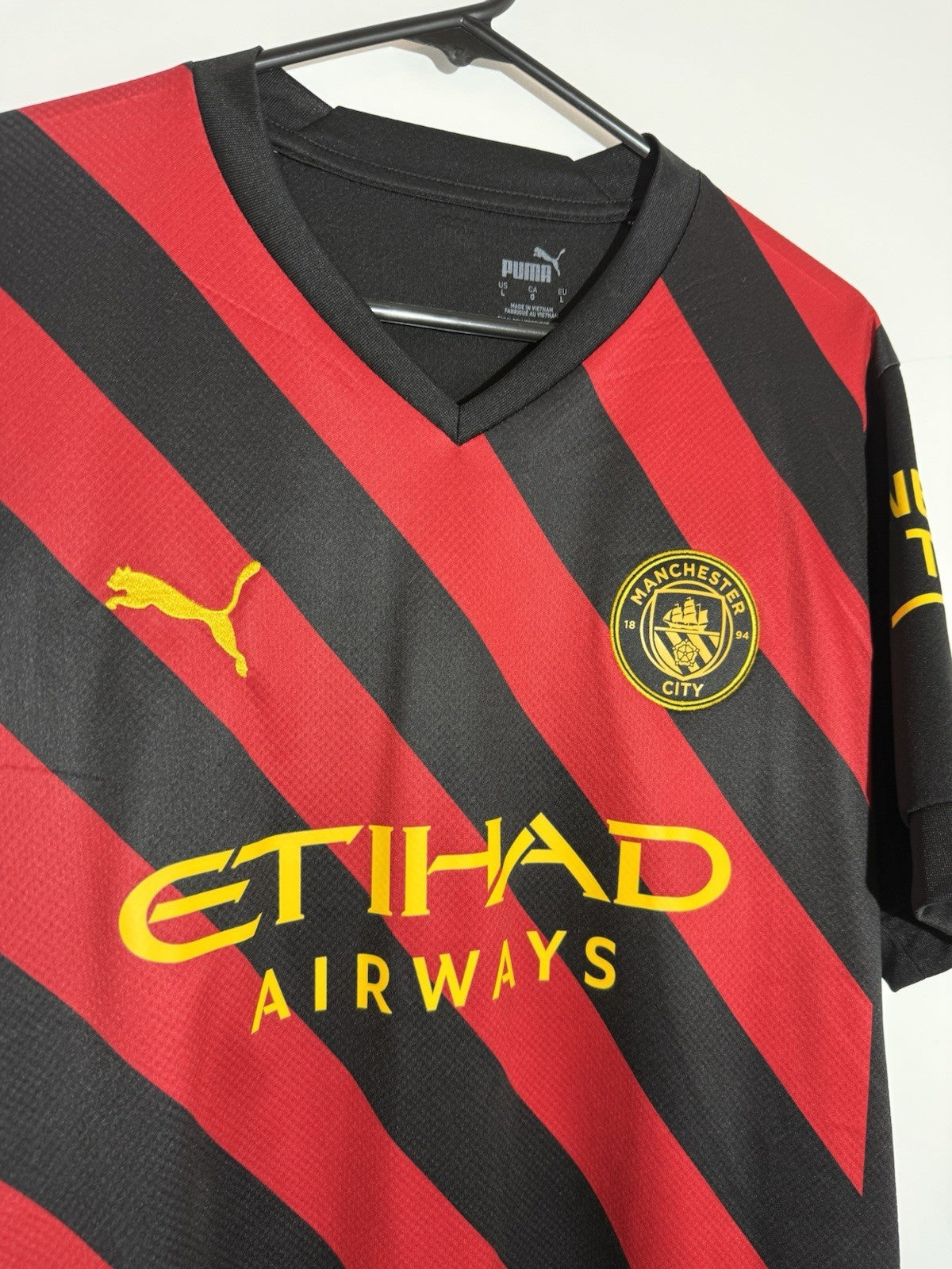 Manchester City Gundogan #8 2022/23 Large Away Excellent Condition 765722-02