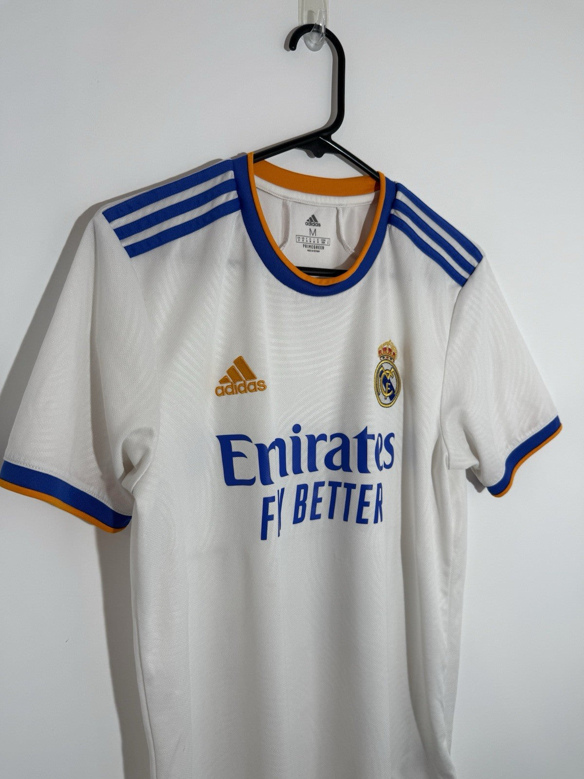 Real Madrid Isco #22 2021/22 Medium Home Shirt Adidas Excellent Condition GQ1359