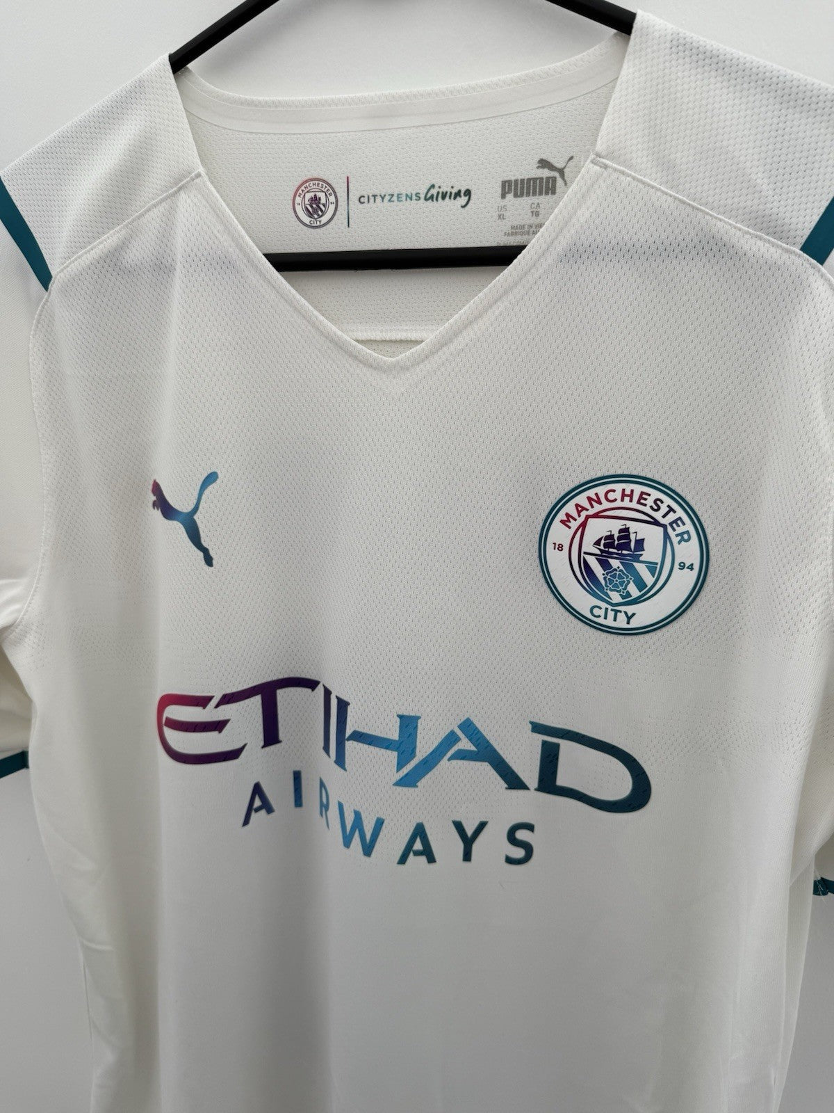Manchester City Ruben #3 2021/22 XL Authentic Away Excellent Condition 759209-02