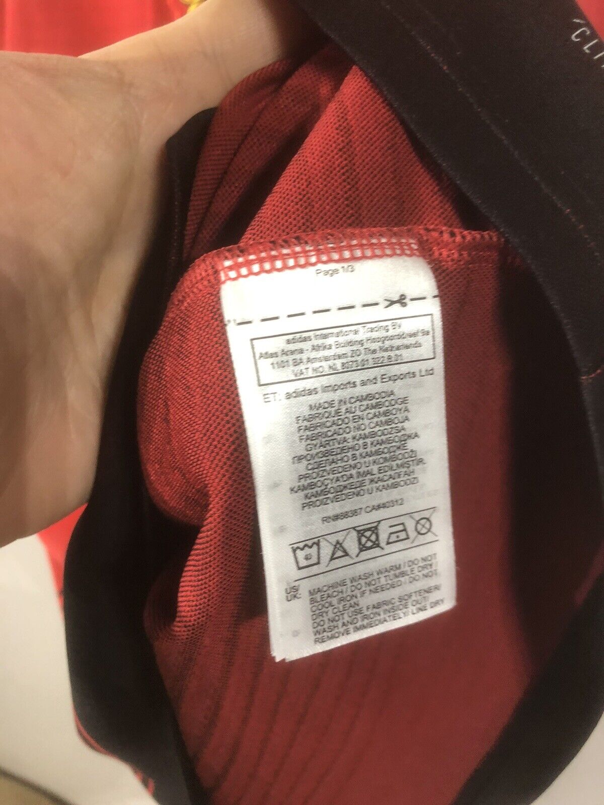 Lindelof #2 Manchester United Medium 2018/19 Home Shirt Excellent Condition