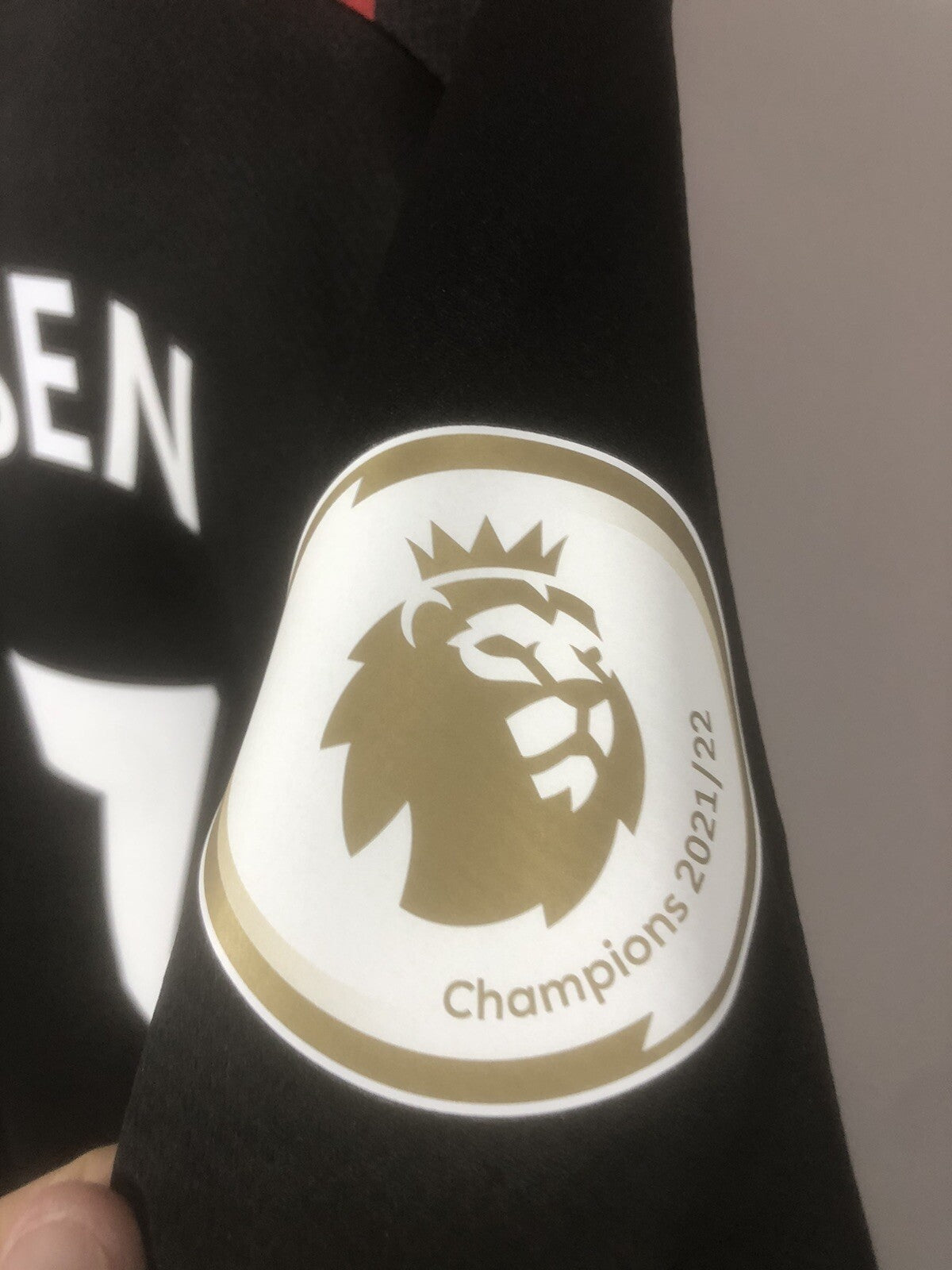 Manchester City Ruben #3 2022/23 Treble XL Away Excellent Condition 765723-02