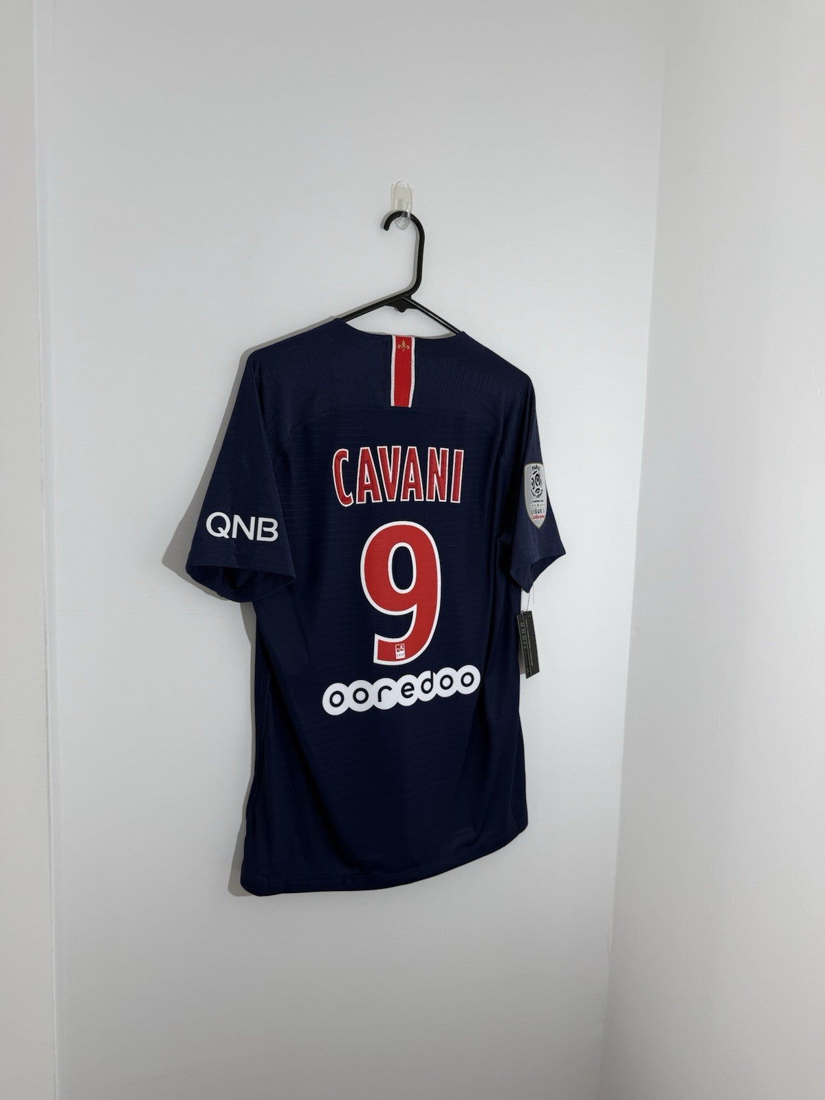 Soccer Jersey Nike Cavani PSG Cavani #9 2018/19 Small Vaporknit