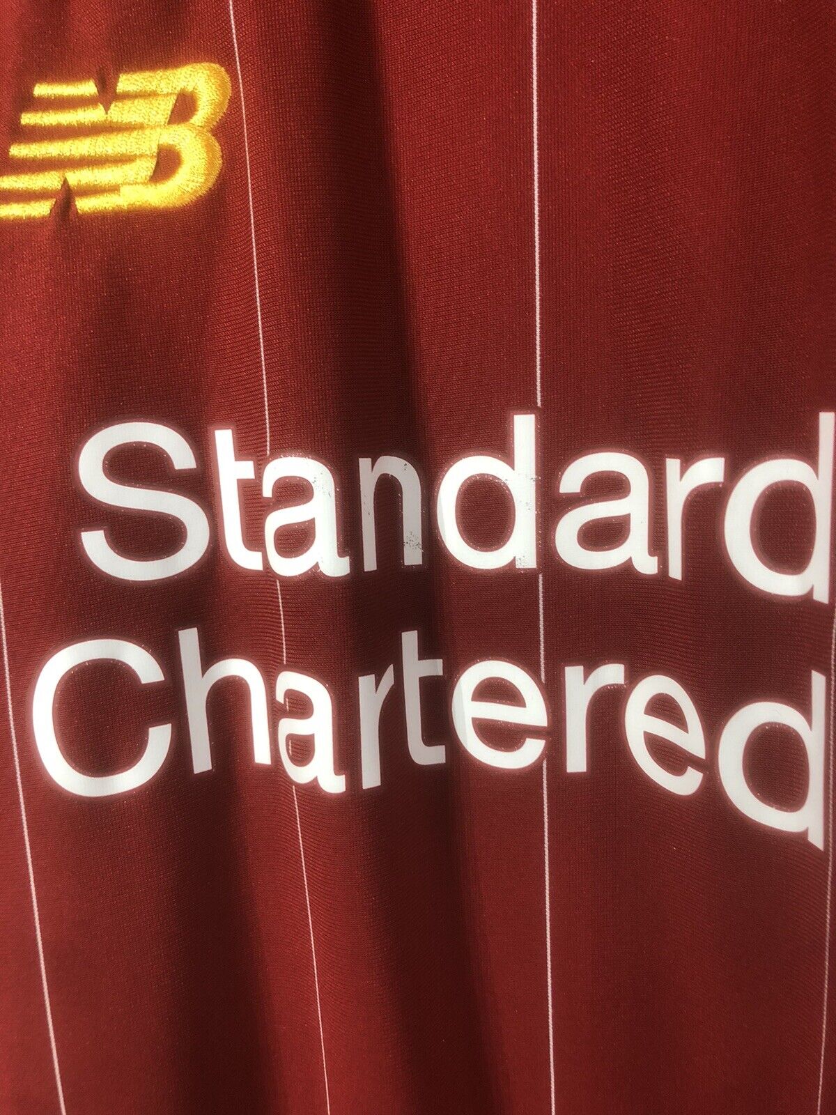 Firmino 9 Liverpool Xl 2019 20 Home New Balance Very Good Condition MT930000