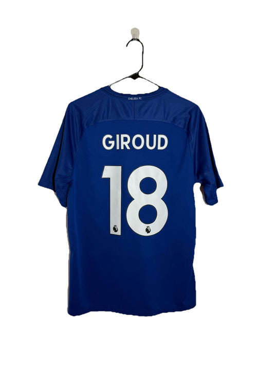 Chelsea Giroud #18 2017/18 Medium Home Shirt Nike Excellent Condition 905513-496