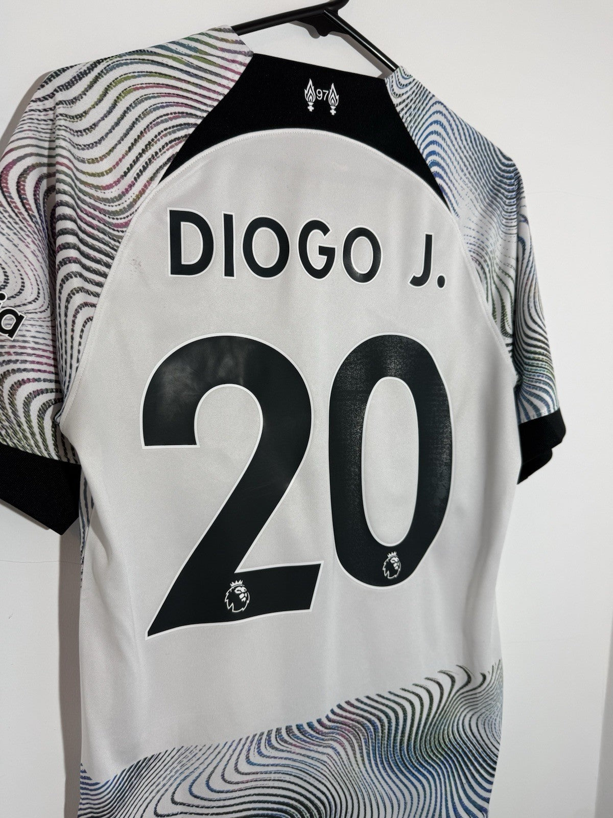 Liverpool Diogo J. #20 2022/23 Small Away Shirt Excellent Condition DN2715-101