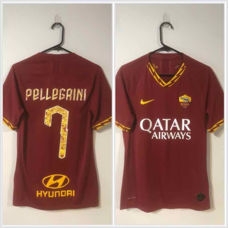 Pellegrini #7 AS Roma Vaporknit Tokidoki Home 2019/20 Small Shirt Mint Condition