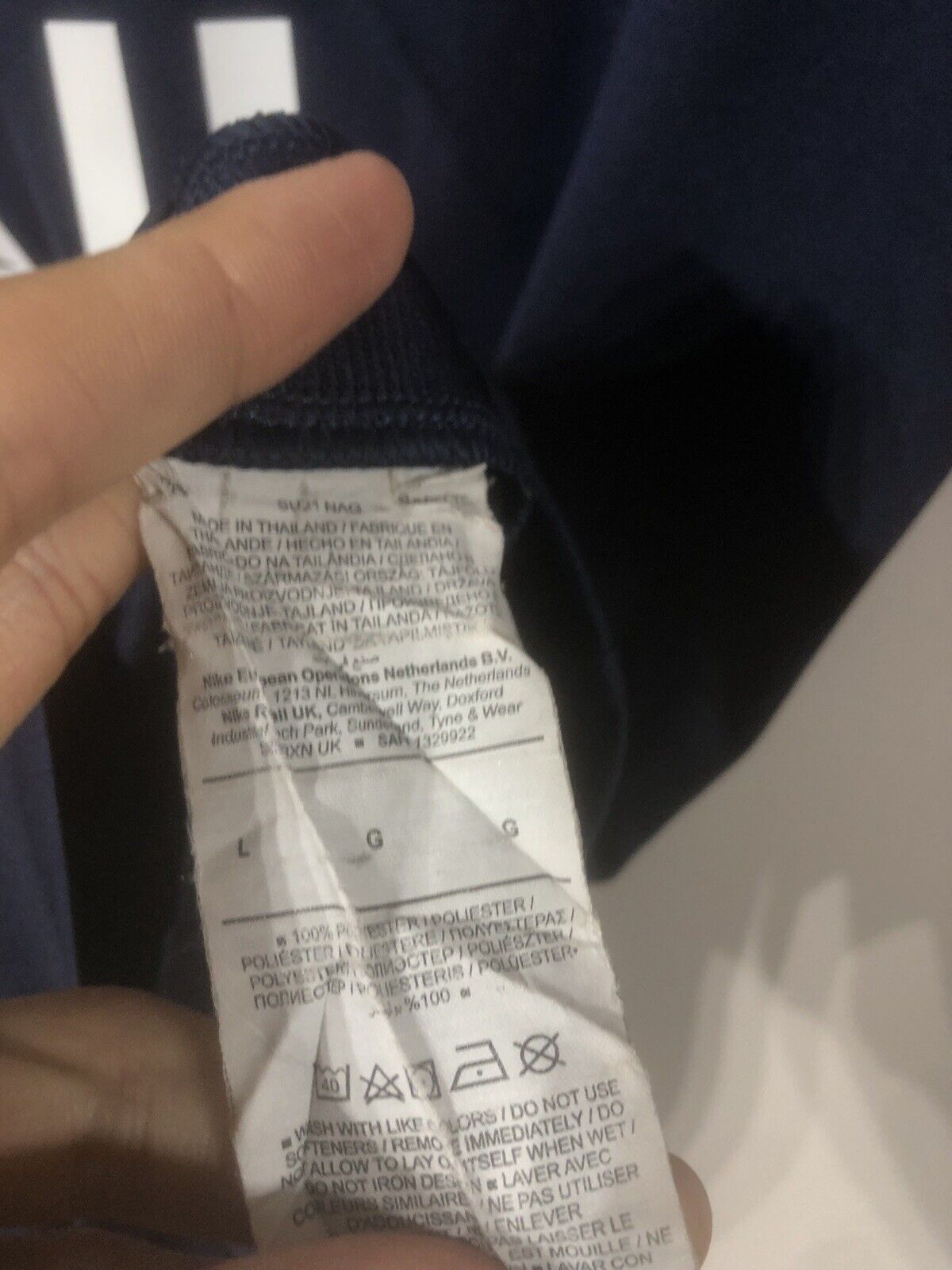 Messi #30 Paris St Germain 2021/22 Large Home Shirt Very Good Condition