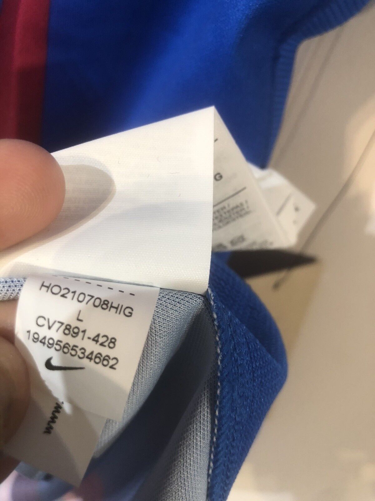 Pedri #16 Barcelona Large 2021/22 Home Football Shirt Jersey Nike BNWT