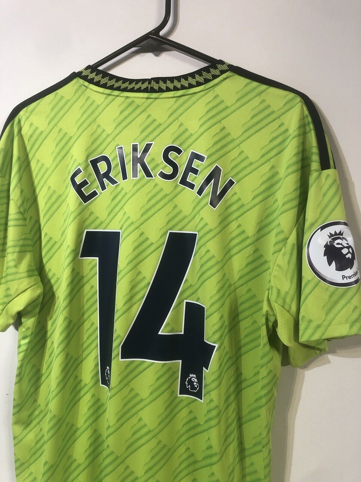 Eriksen #14 Manchester United 2022/23 3rd Large Shirt Adidas Excellent Condition