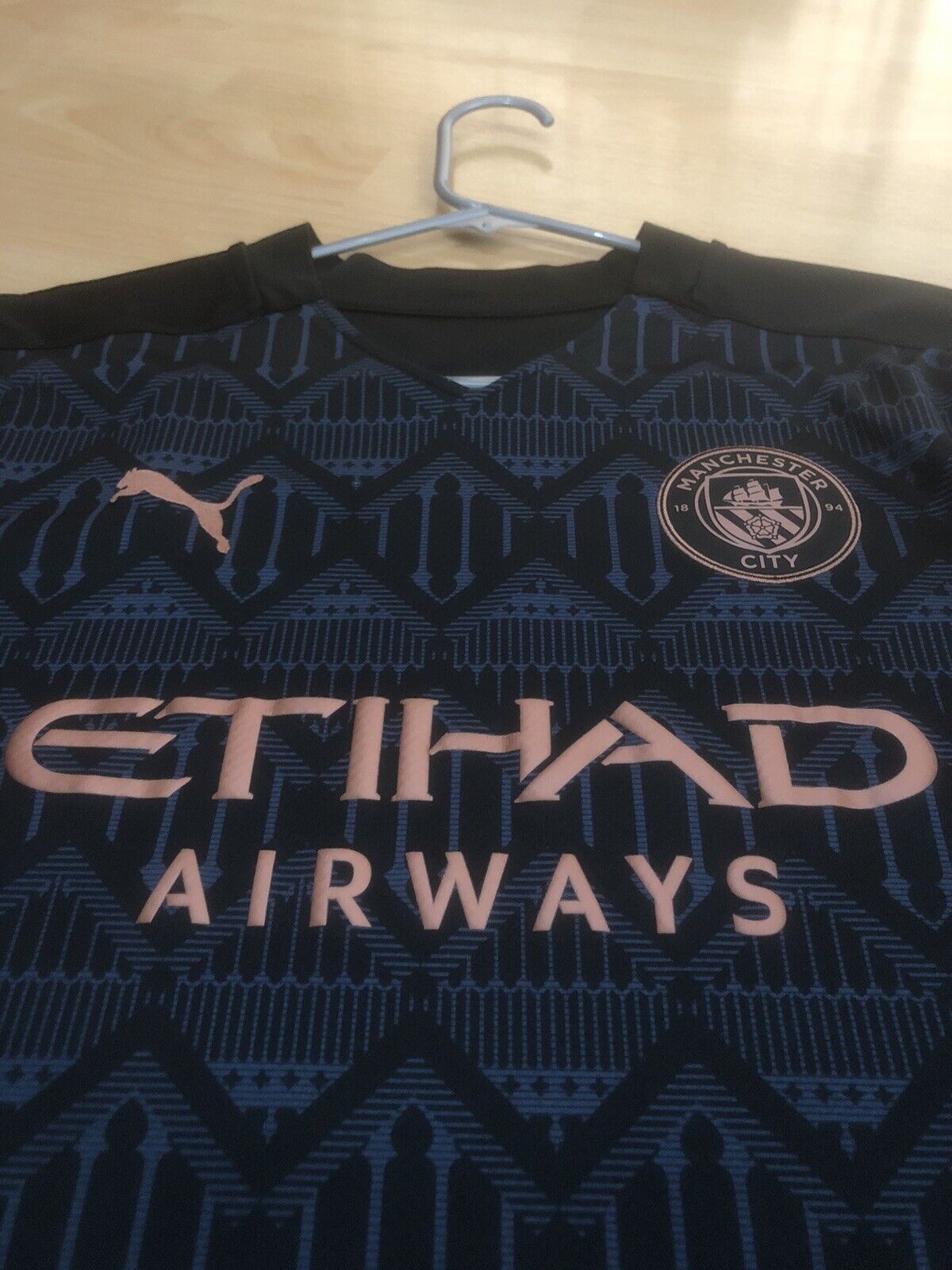 Laporte 14 Manchester City 2020 21 Medium Away Excellent Condition 757065 02