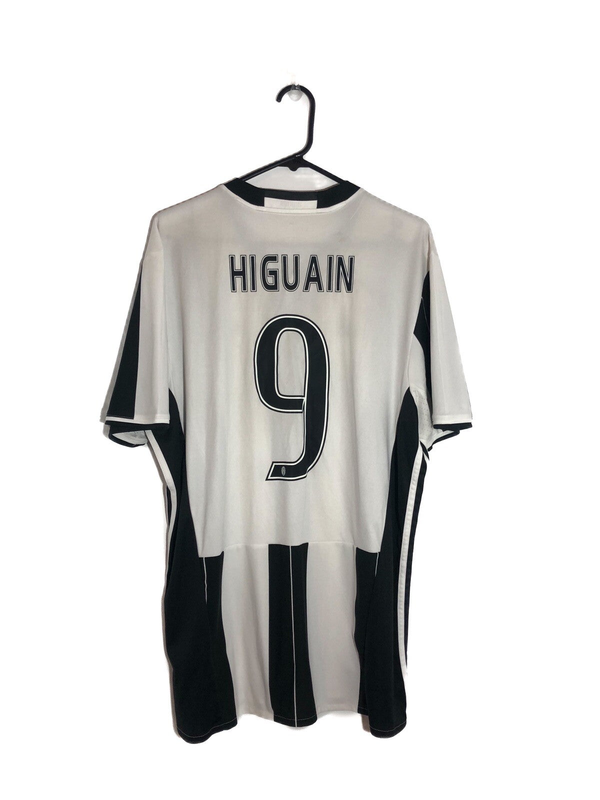Juventus Higuain #9 2016/17 XL Home Shirt Excellent Condition AI6241