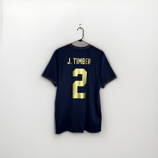 Ajax J. Timber #2 2021/22 Large Away Excellent Condition H58251