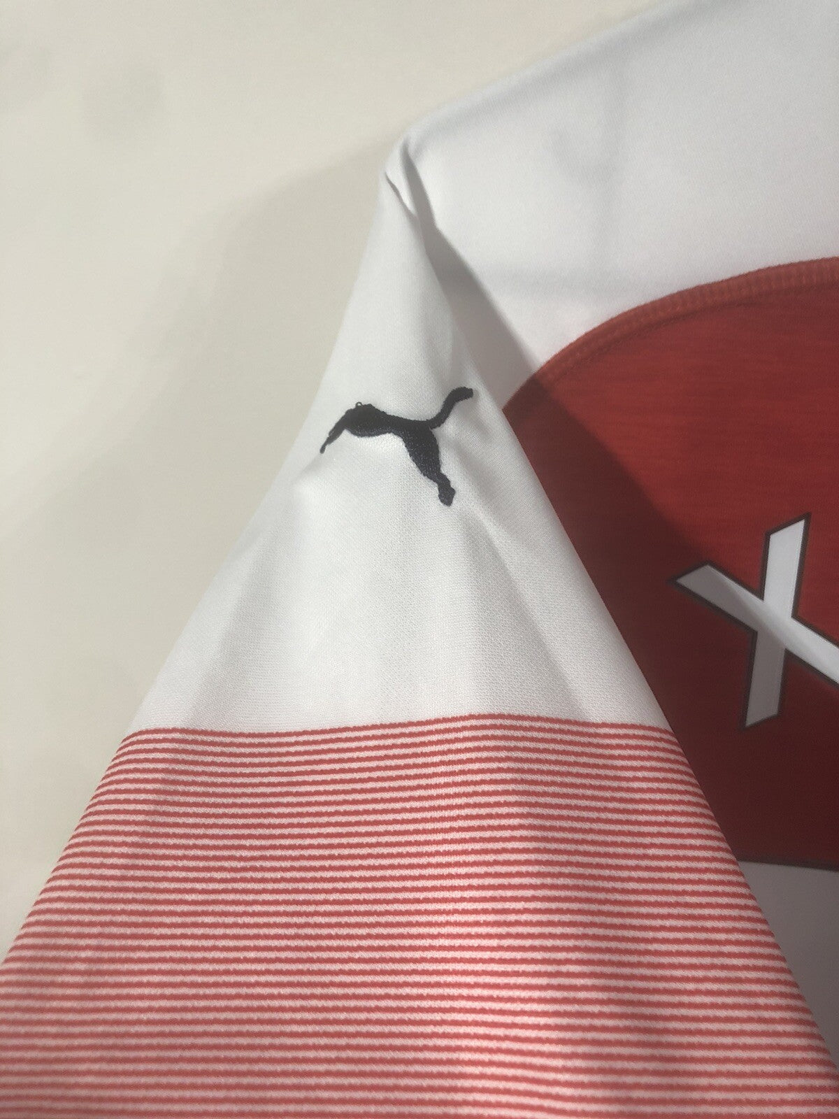 Arsenal Xhaka #34 2018/19 Large Home Shirt Puma Excellent Condition 753209-12